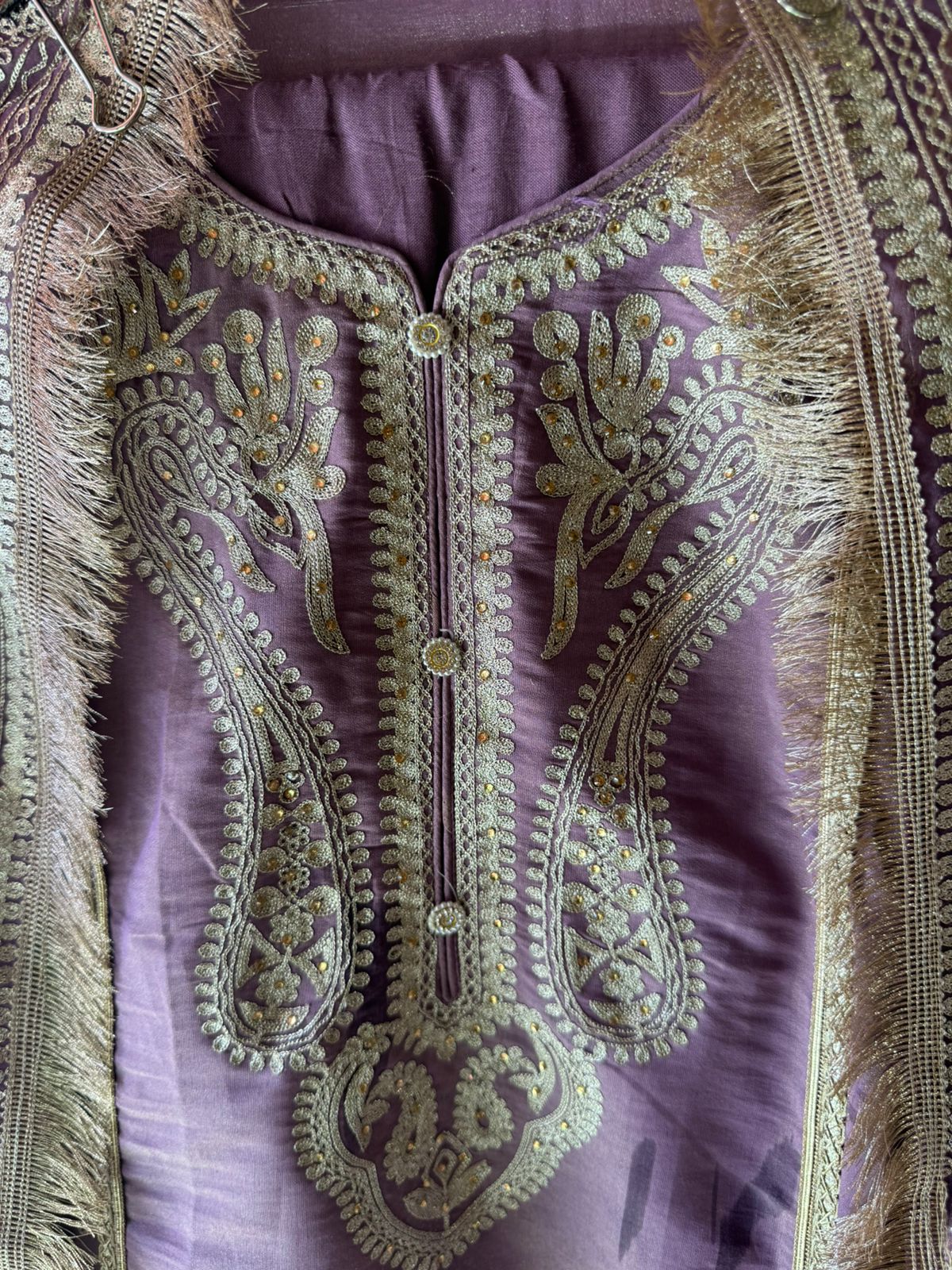 Silk jacquard unstitched shirt (Copy)