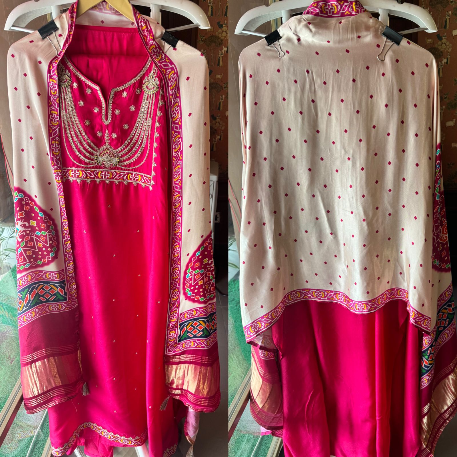 Pure Silk Shirt with Beautiful Dori