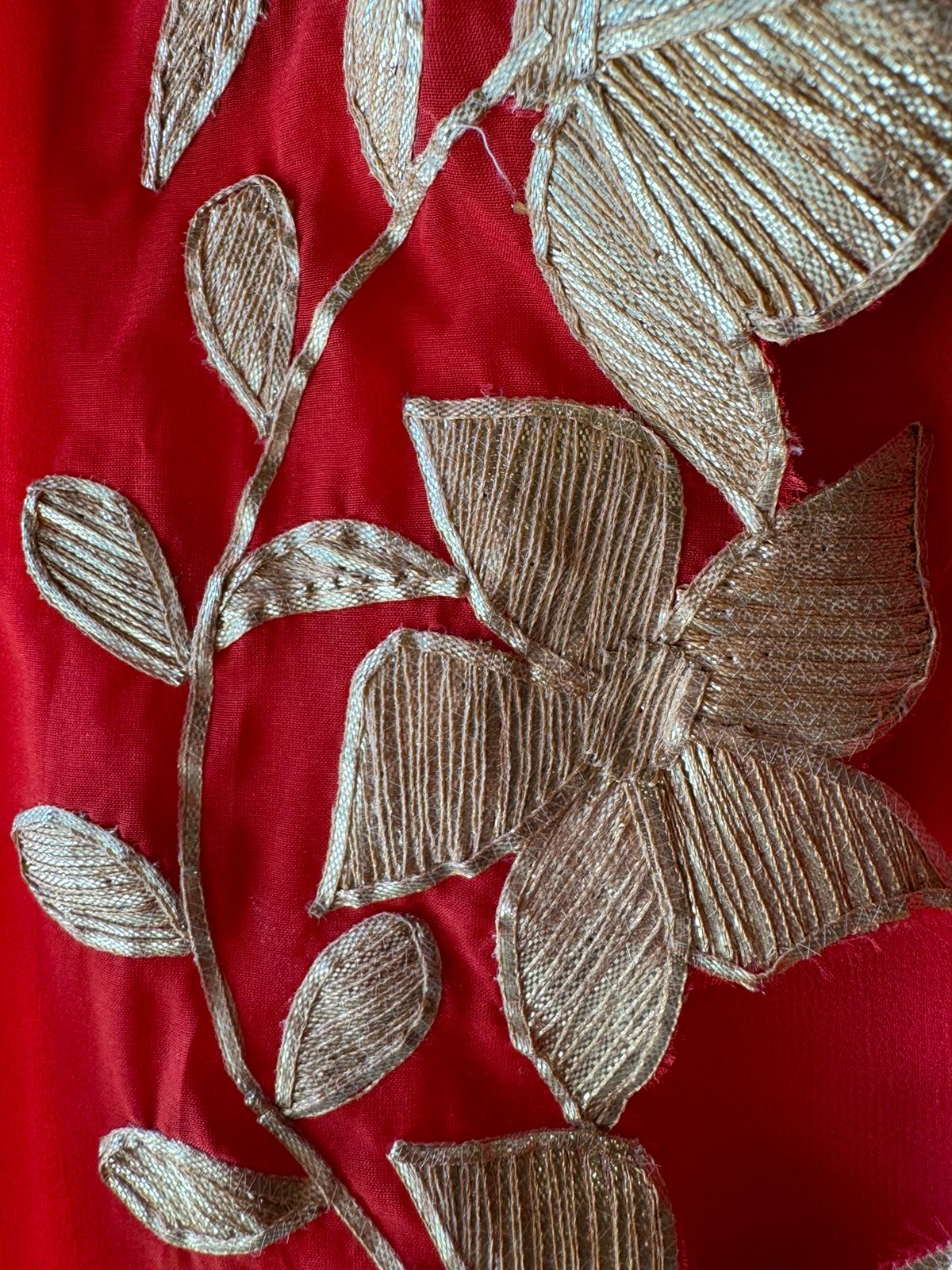 Pure Georgette unstitched Kurta Ombre shaded