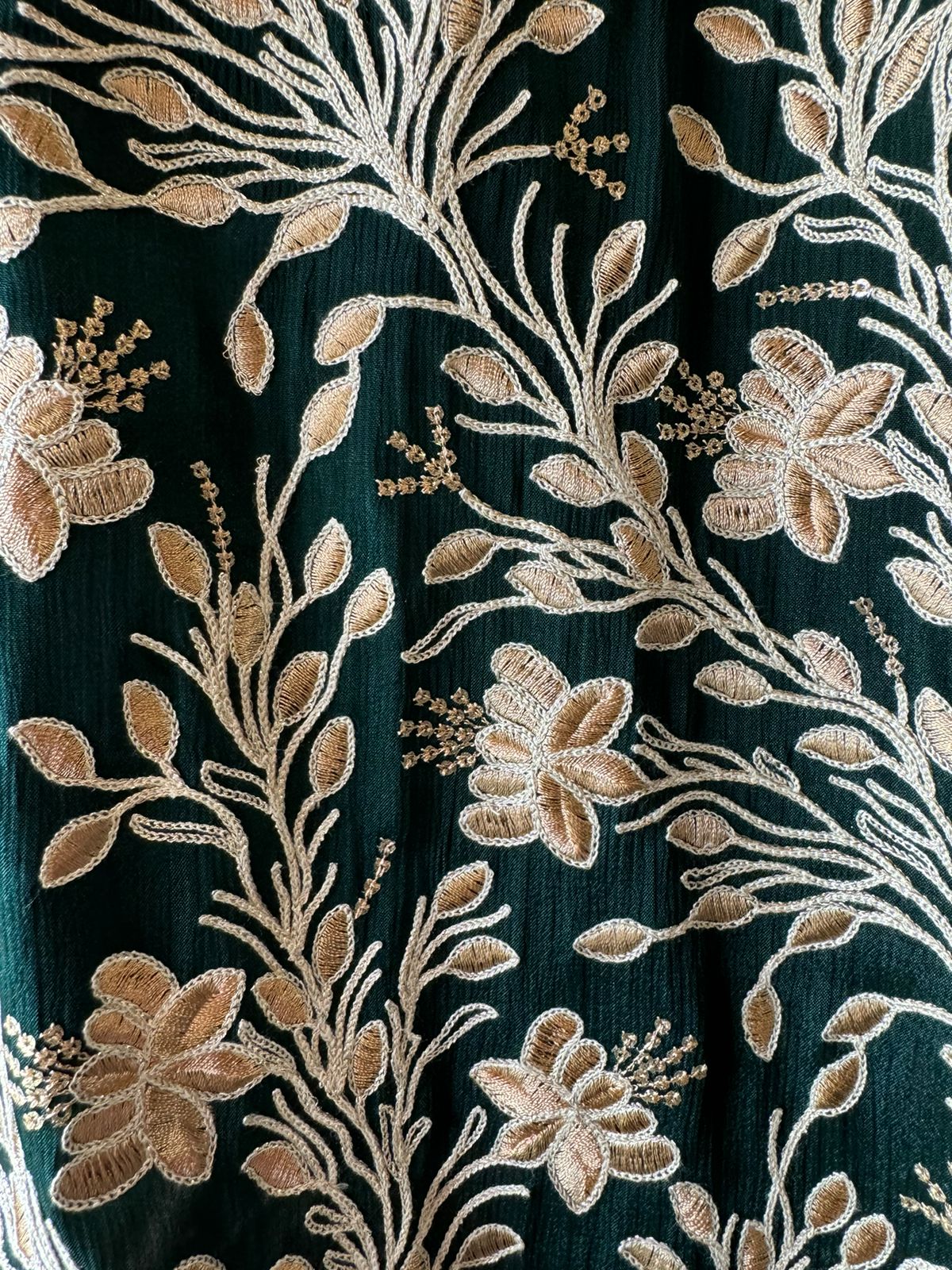 Pure chinon heavily embroidered collection