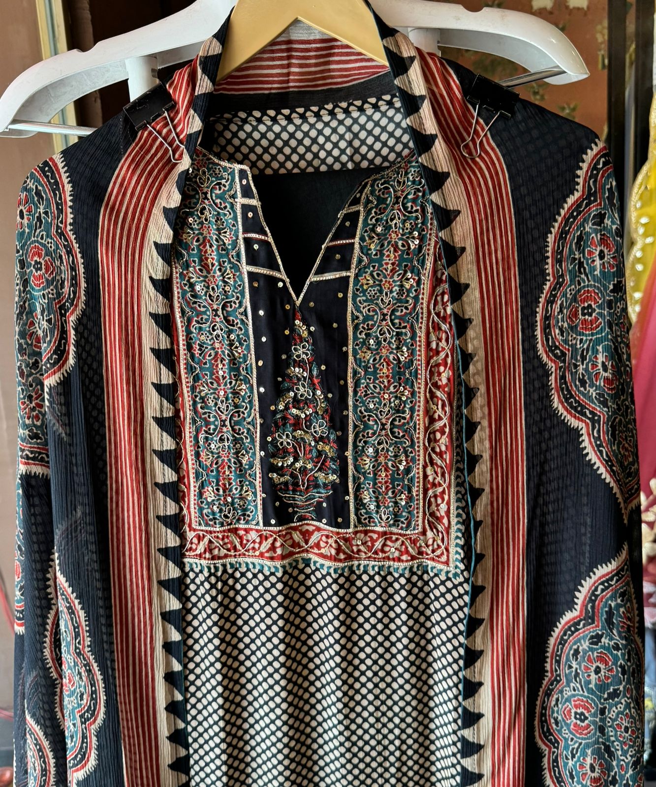 Pure Crepe Shirt (Unstitched)