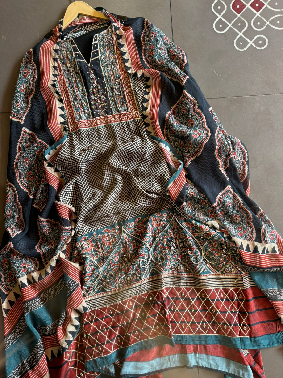 Pure Crepe Shirt (Unstitched)