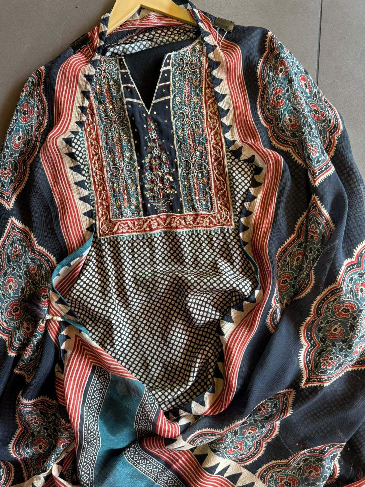 Pure Crepe Shirt (Unstitched)