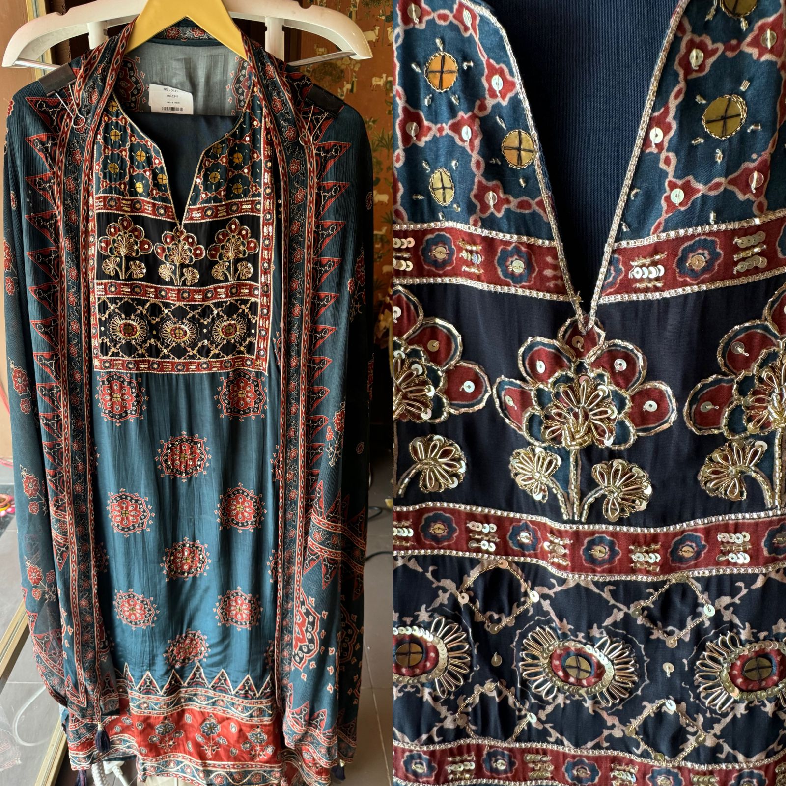 Pure Crepe Shirt (Unstitched)