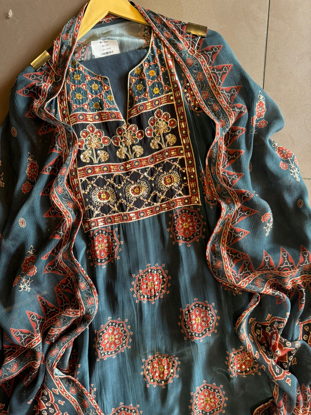 Pure Crepe Shirt (Unstitched)