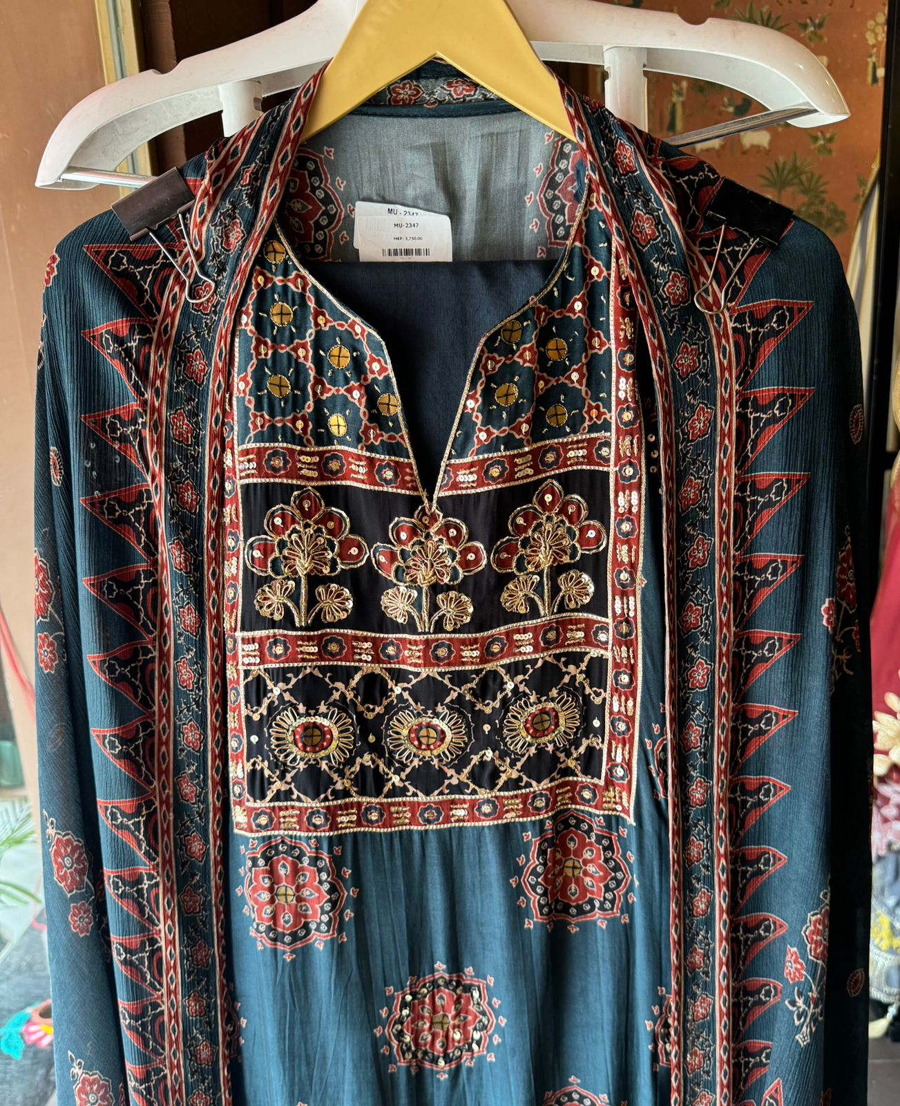 Pure Crepe Shirt (Unstitched)