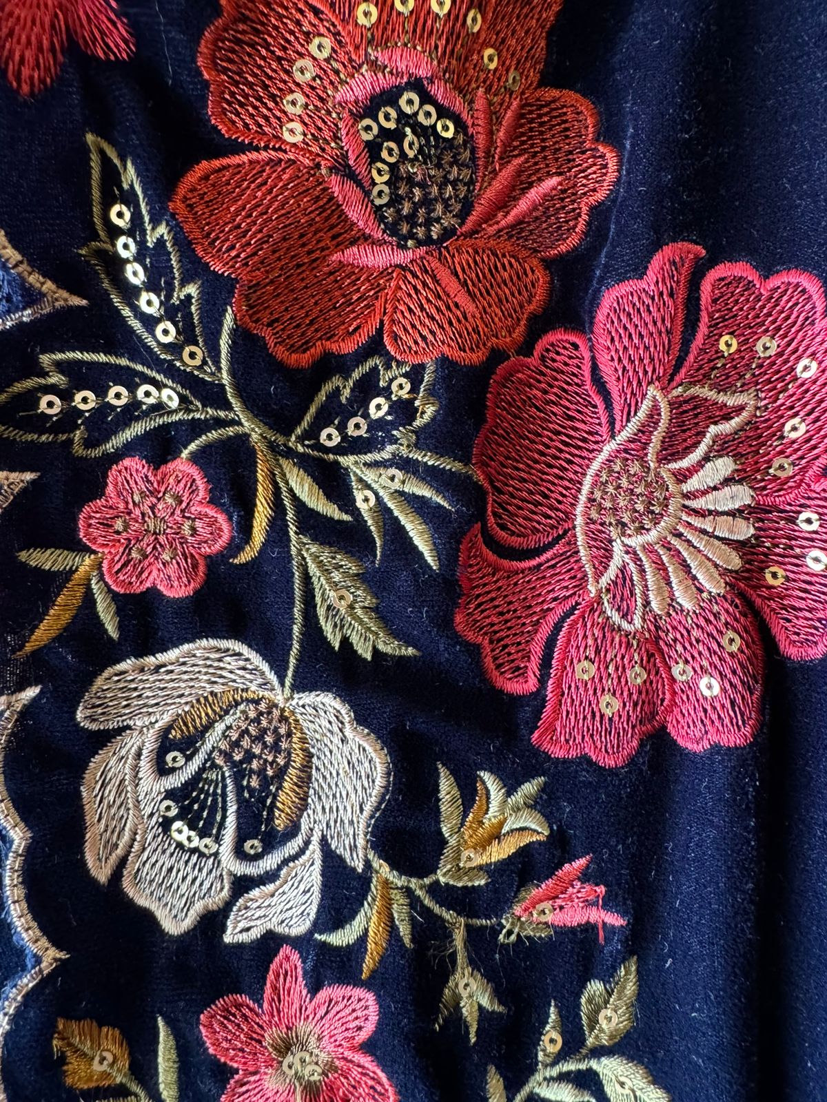 Micro velvet Unstitched suit fabric