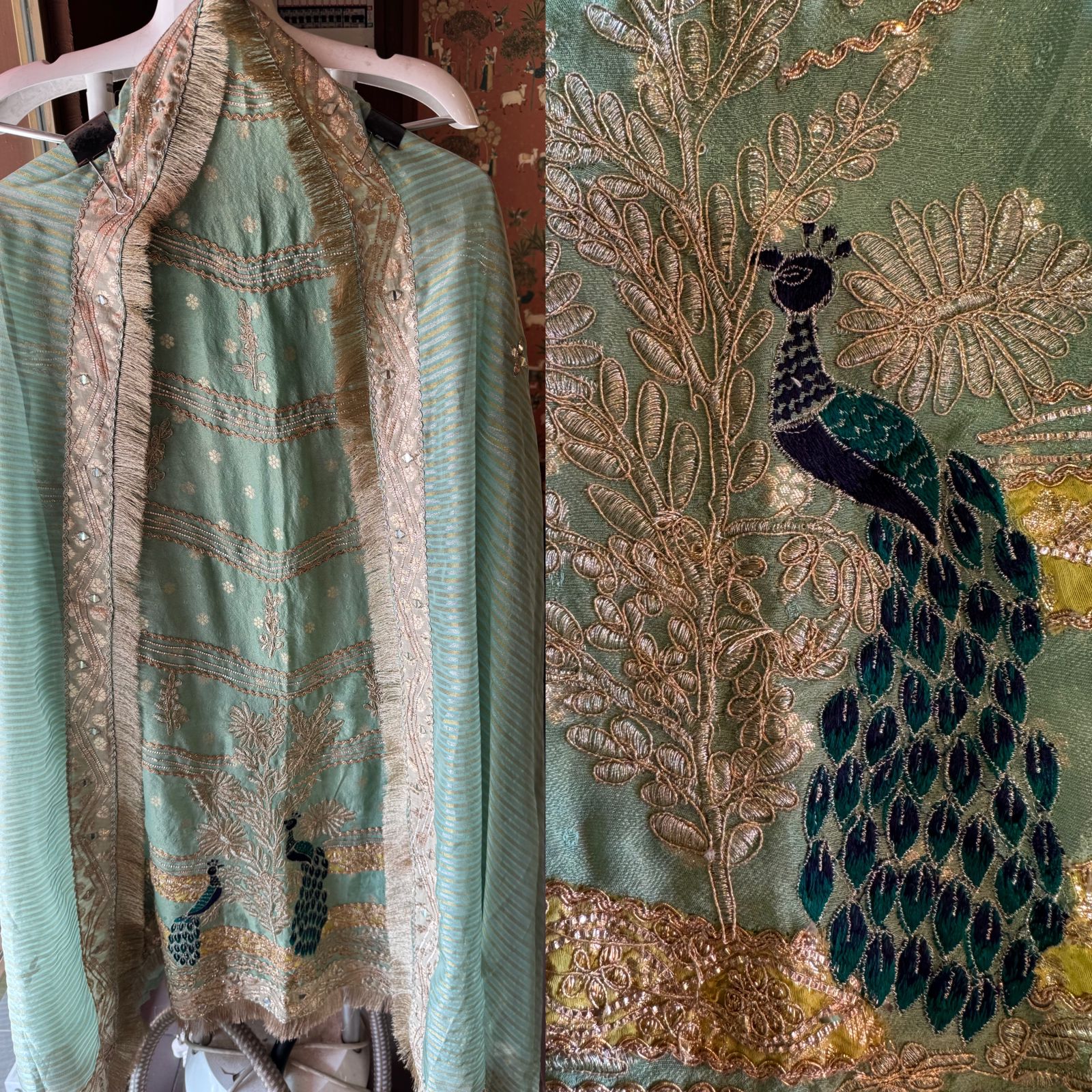 Pure shimmer tissue Shirt