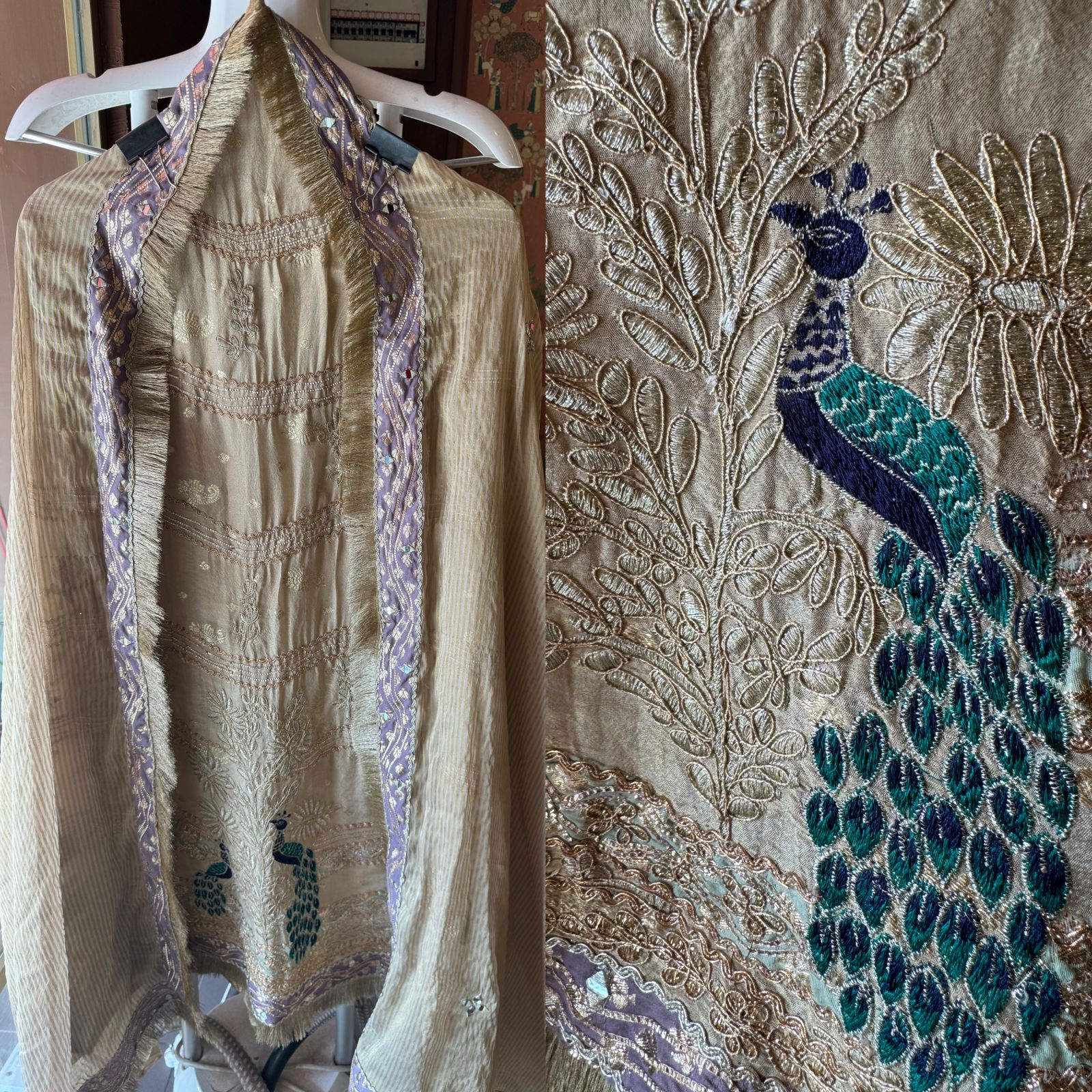 Pure shimmer tissue Shirt