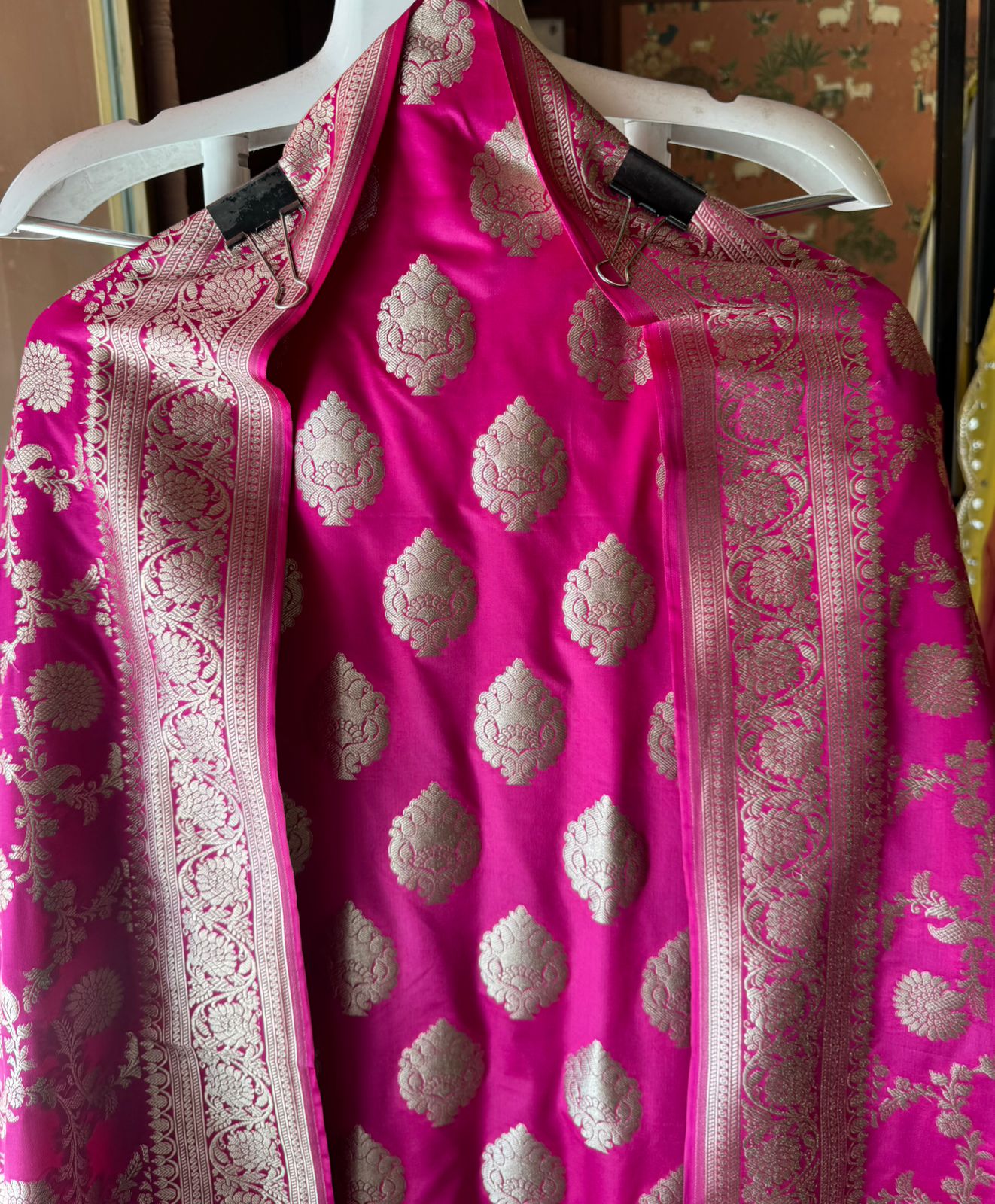 Shop Our New Butidar Banarsi silk Unstitched Suits fabrics