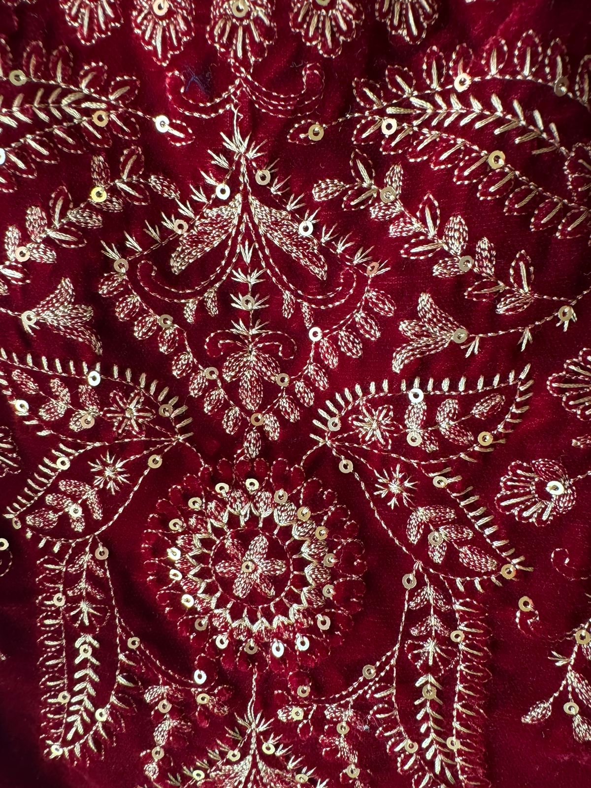 Pure micro velvet (Unstitched shirt)