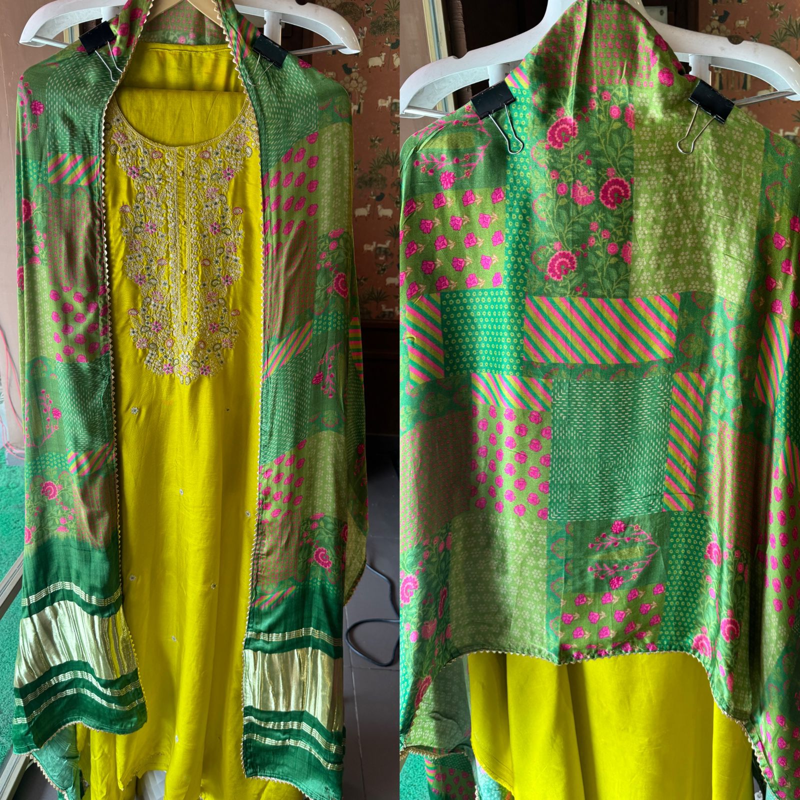 Pure Silk Shirt with Beautiful Dori