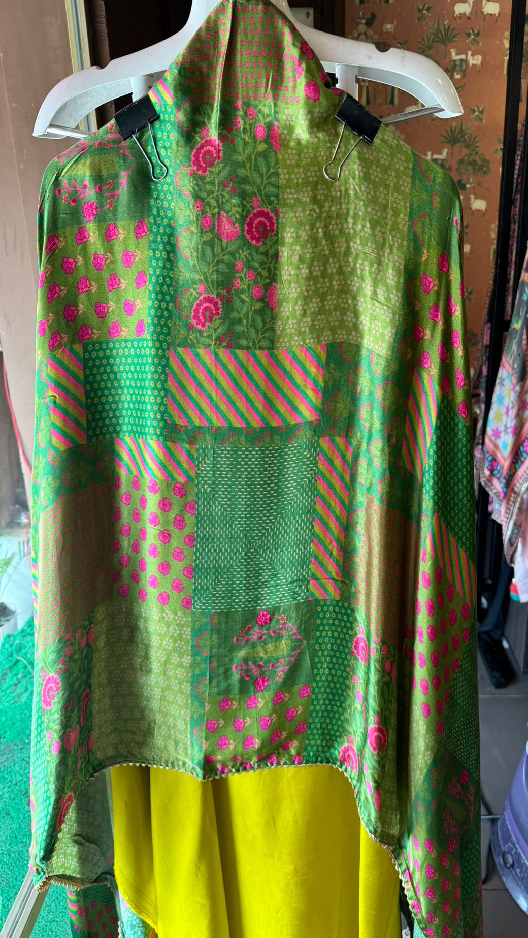 Pure Silk Shirt with Beautiful Dori