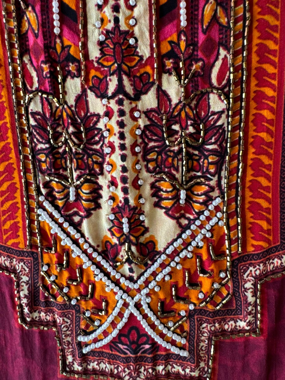 Pure crepe Pakistani digital prints (Unstitched fabrics)