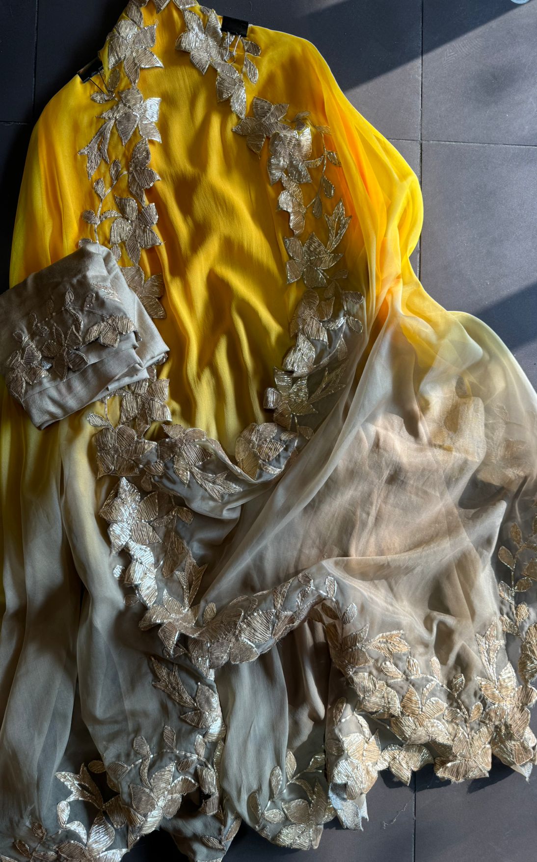 Pure Georgette unstitched Kurta