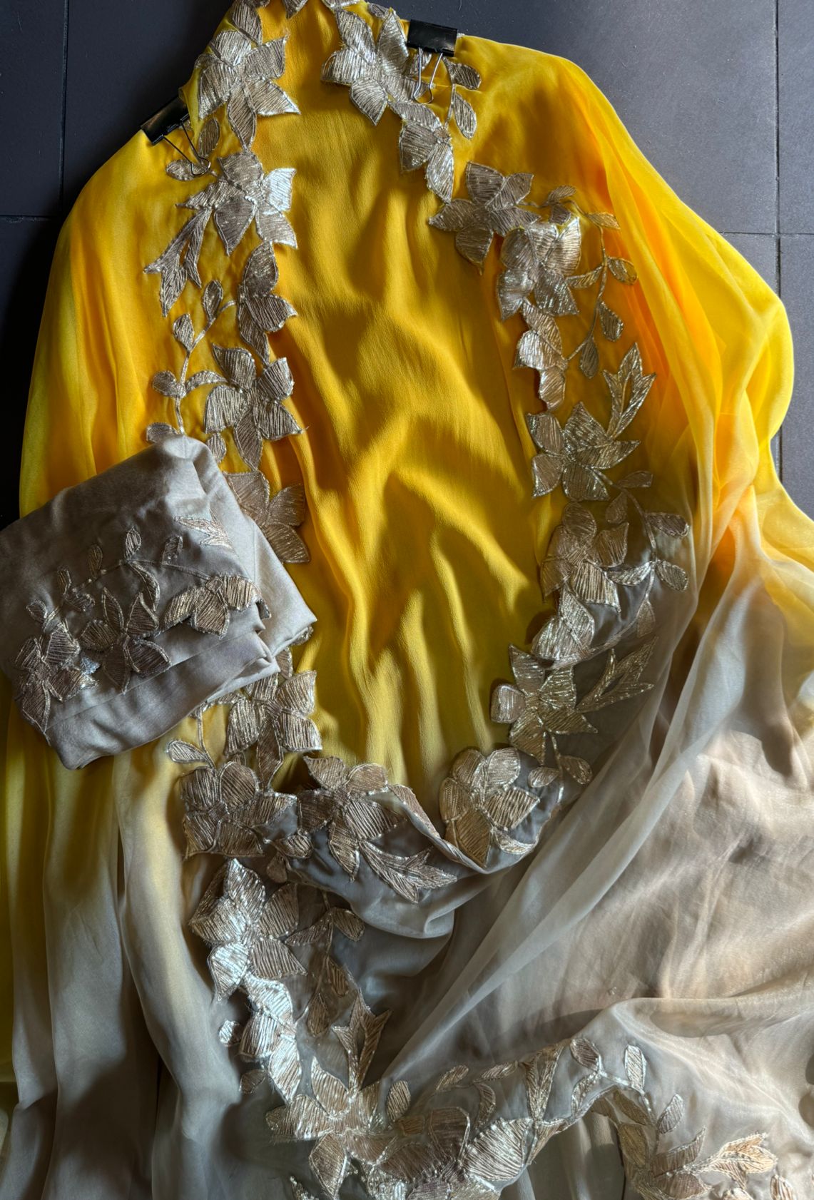 Pure Georgette unstitched Kurta