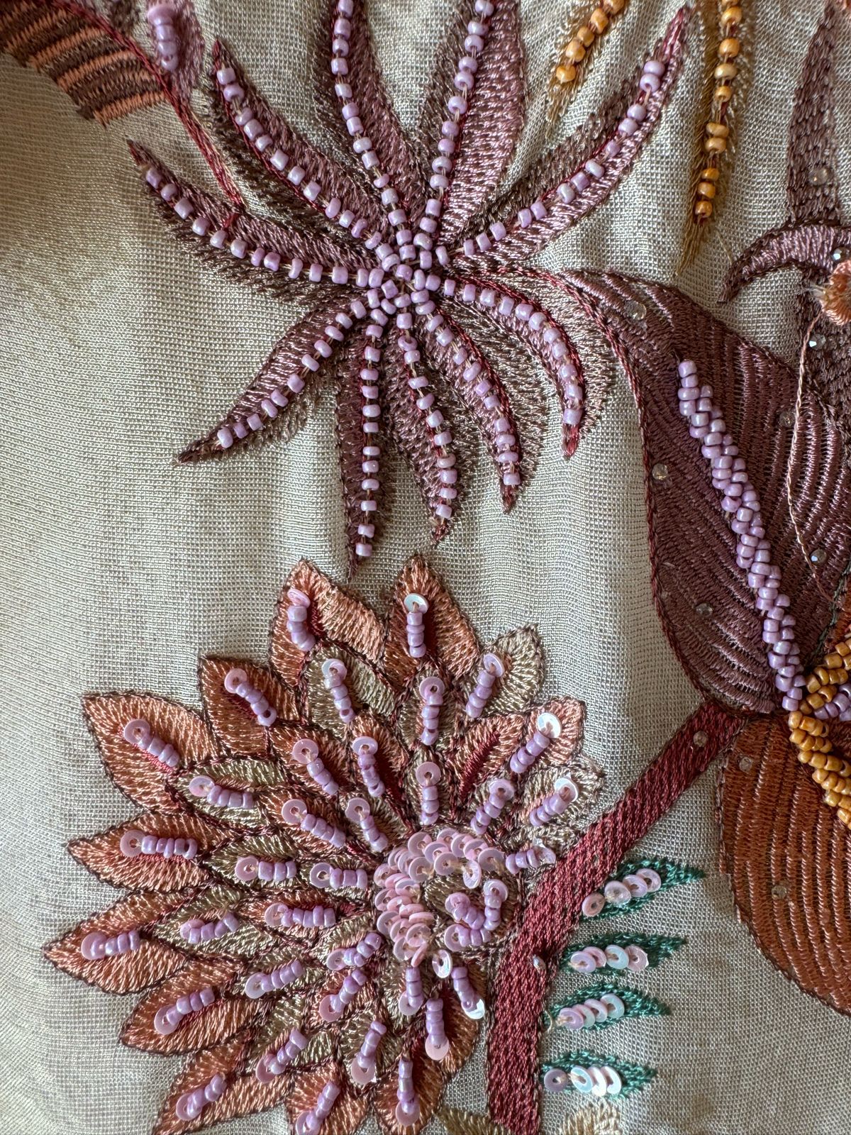 Shimmer tissue unstitched full size shirt