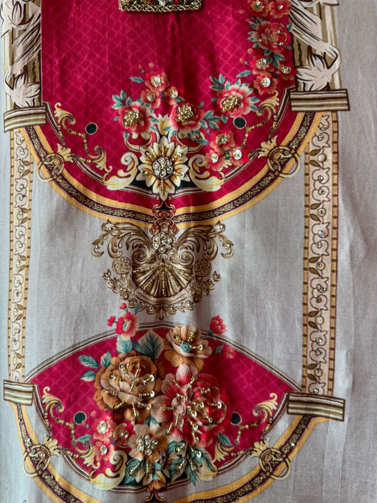 Pure Opada silk Unstitched suit