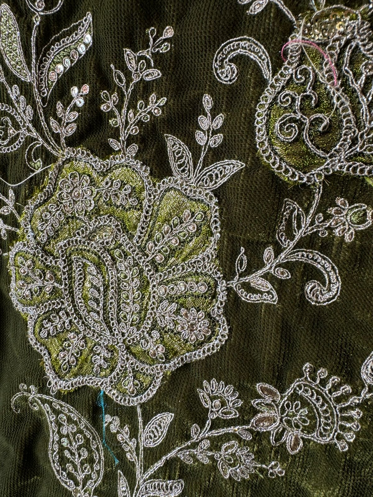 Pure micro velvet Unstitched Shirt