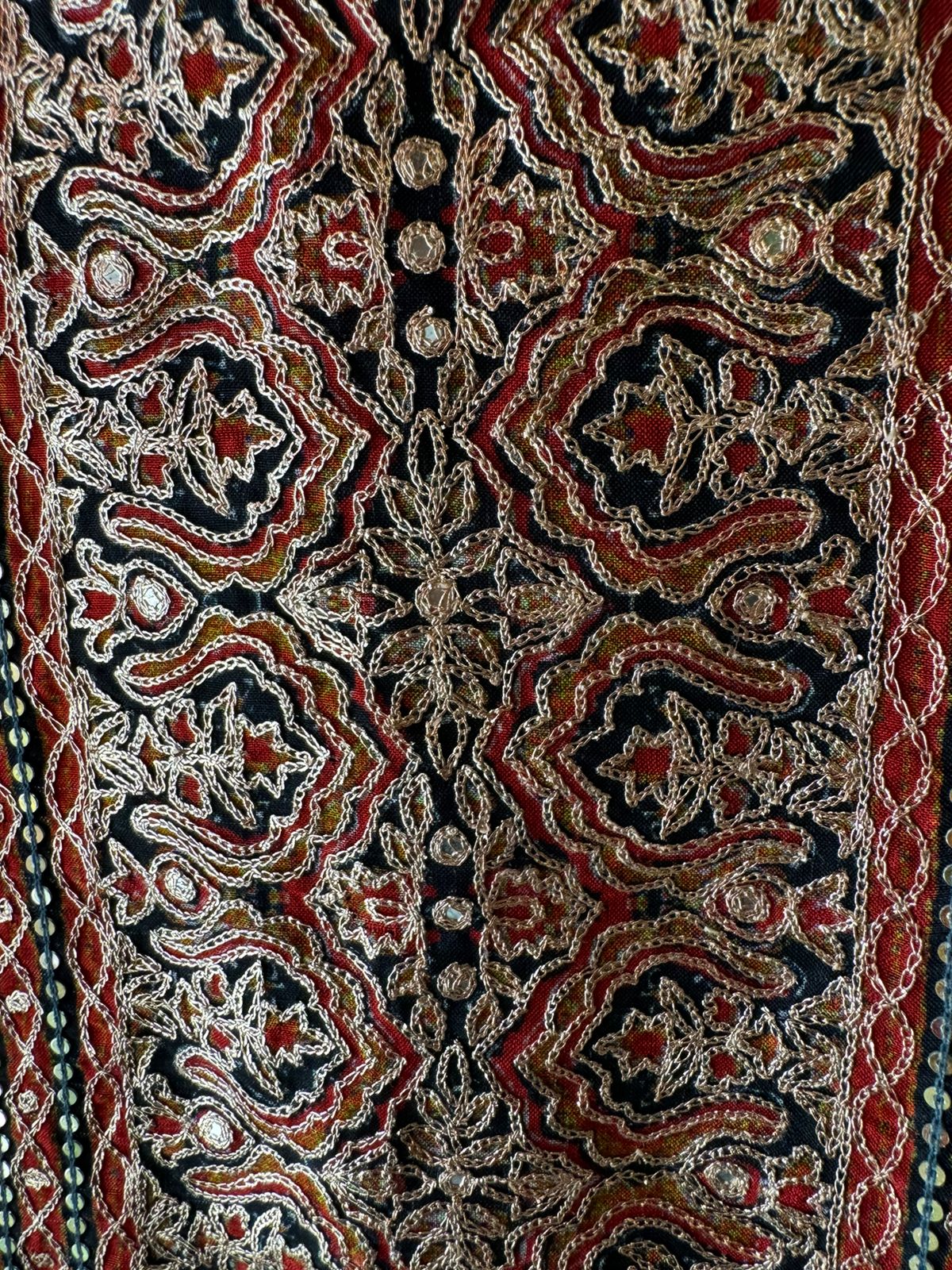 Pure Crepe Jaipuri printed shirt