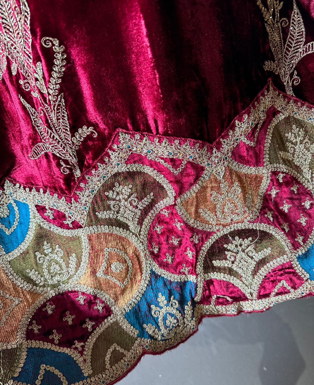 Pure micro velvet Unstitched suits