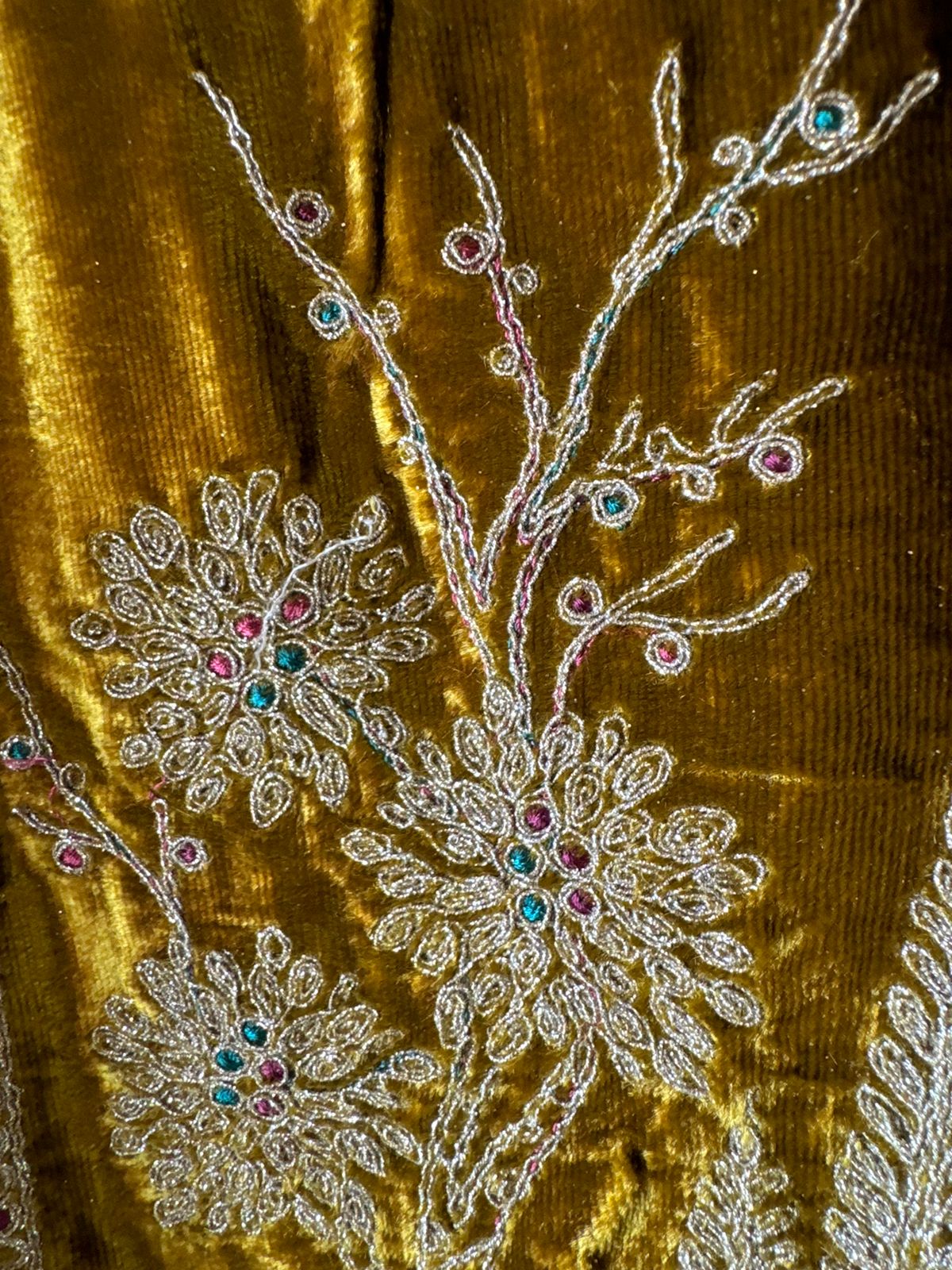 Pure micro velvet Unstitched suits