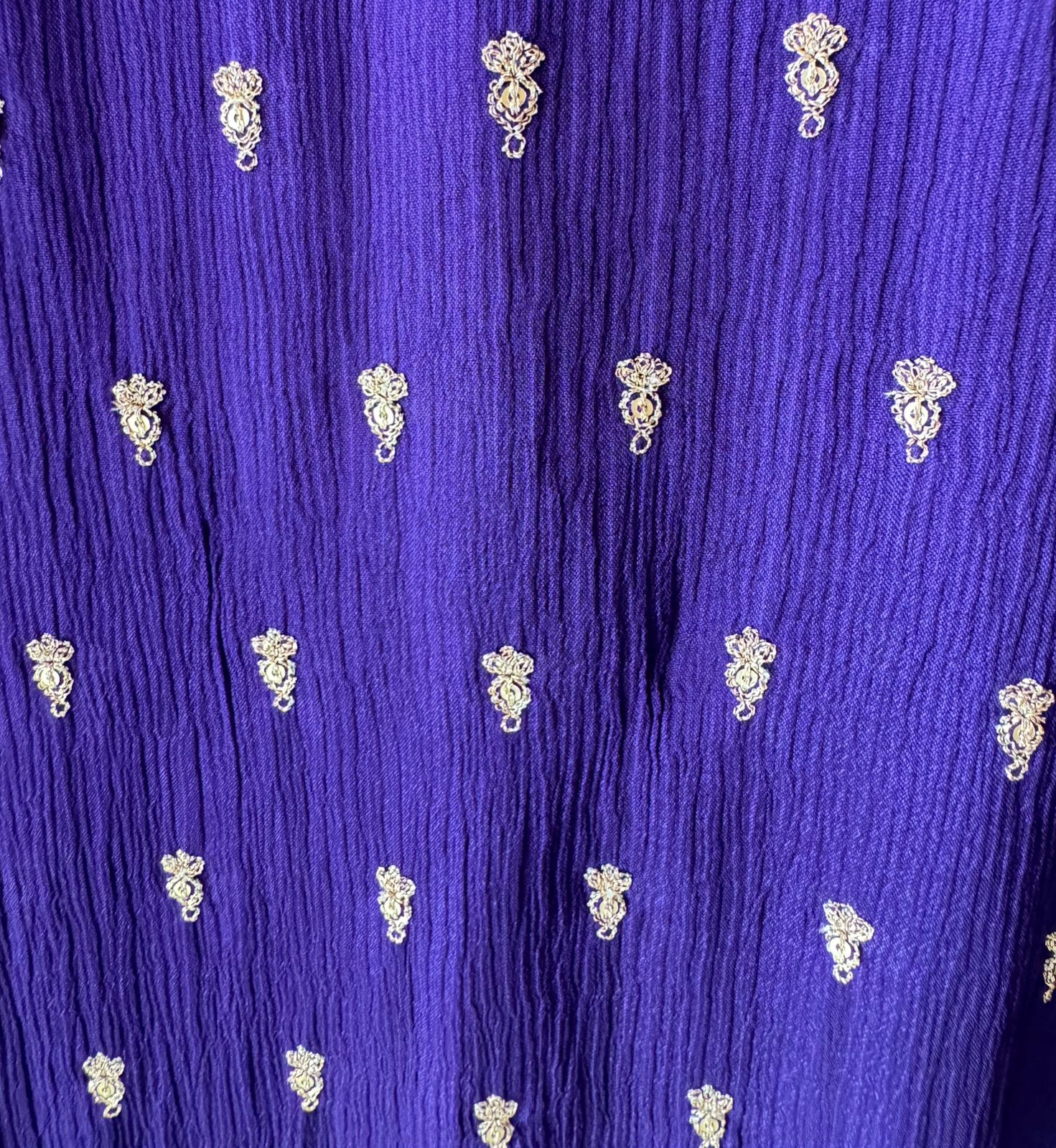 Pure chinon Unstitched kurta