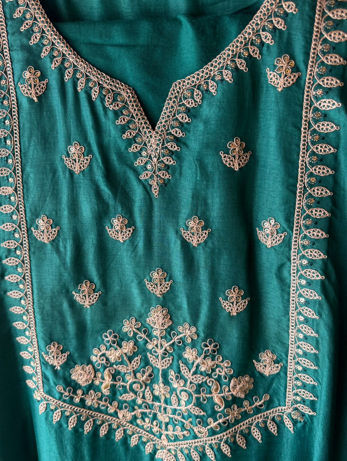 Russian silk unstitched shirt