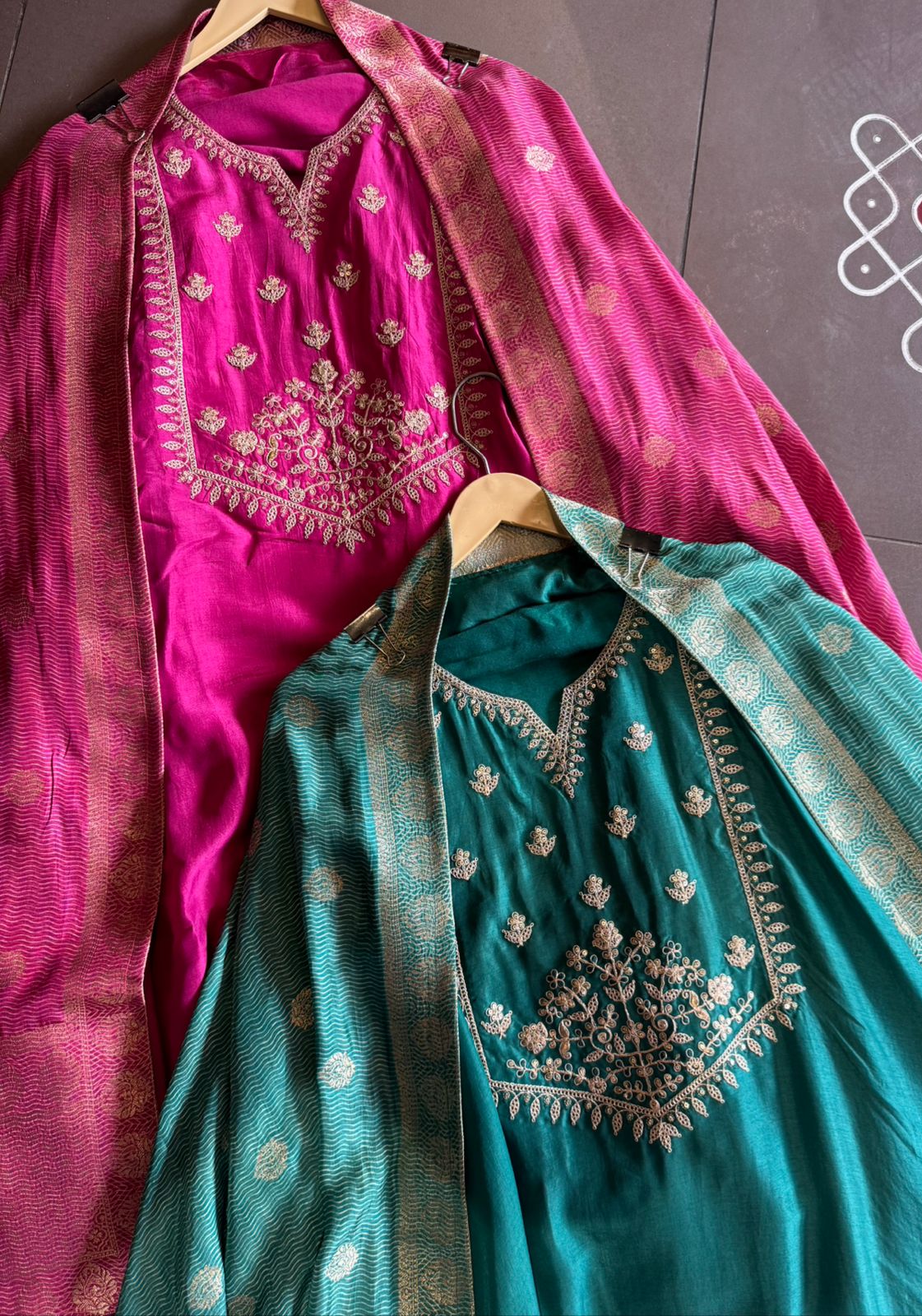 Russian silk unstitched shirt