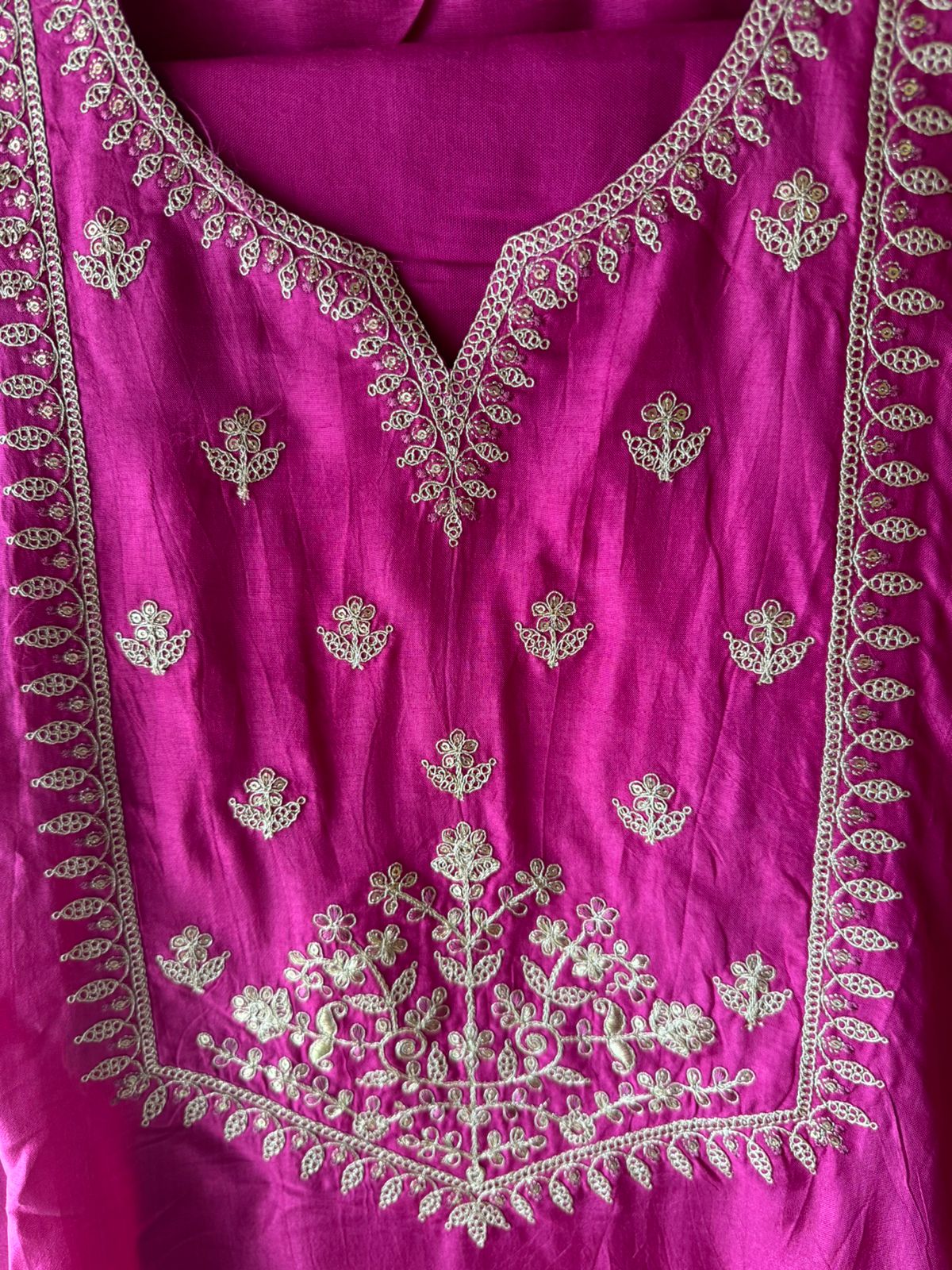 Russian silk unstitched shirt