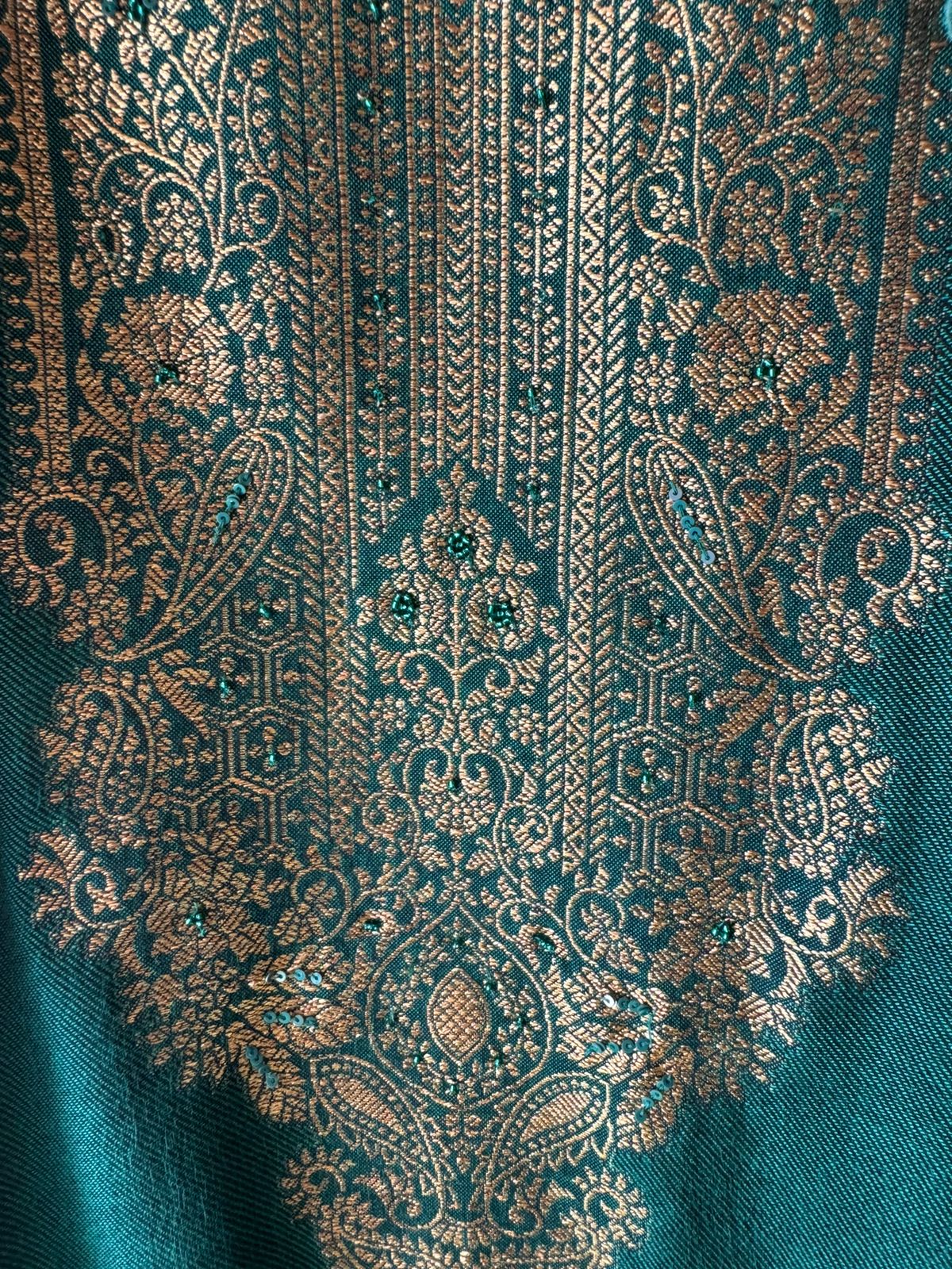 Pure Pashmina silk Unstitched Shirt