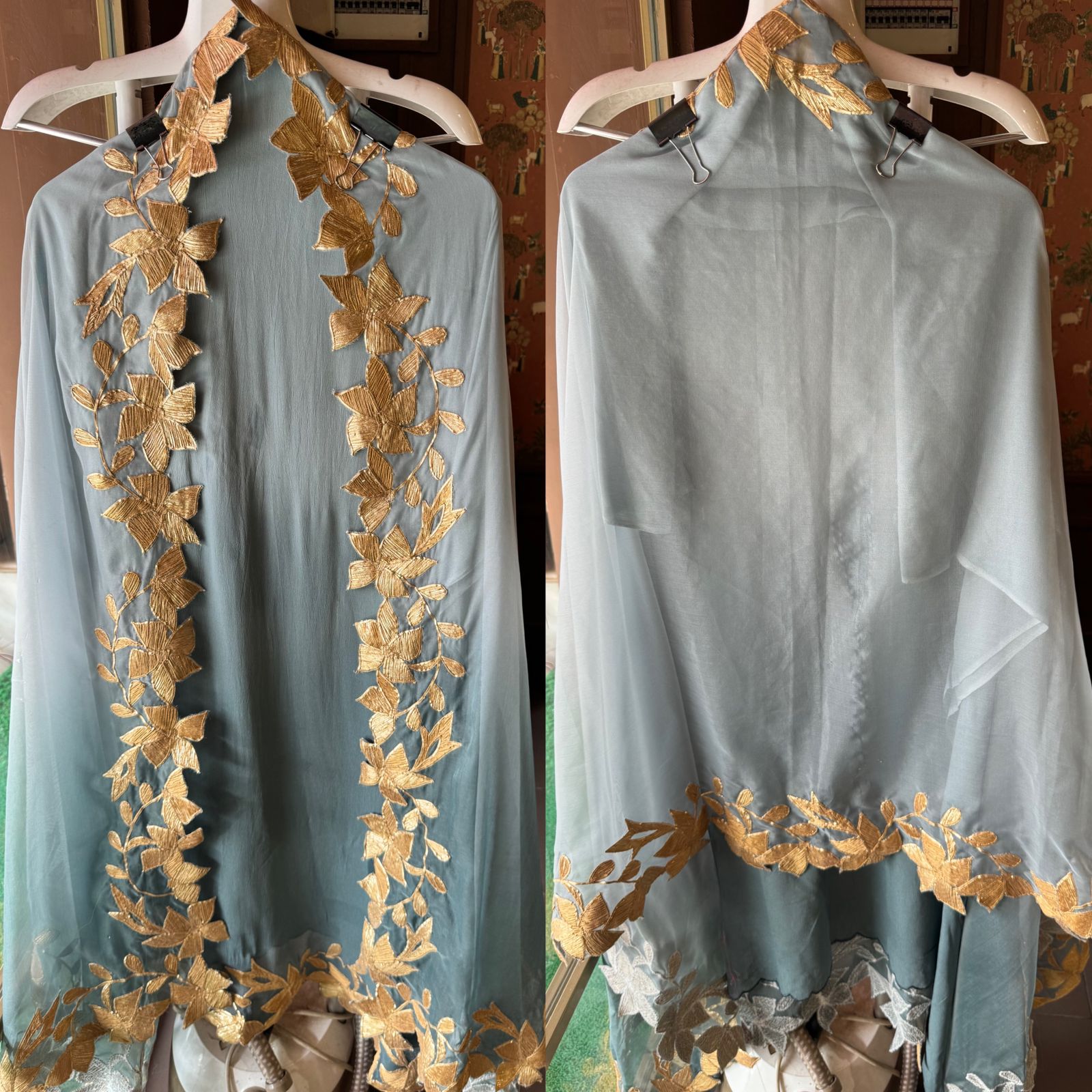 Pure Georgette unstitched Kurta