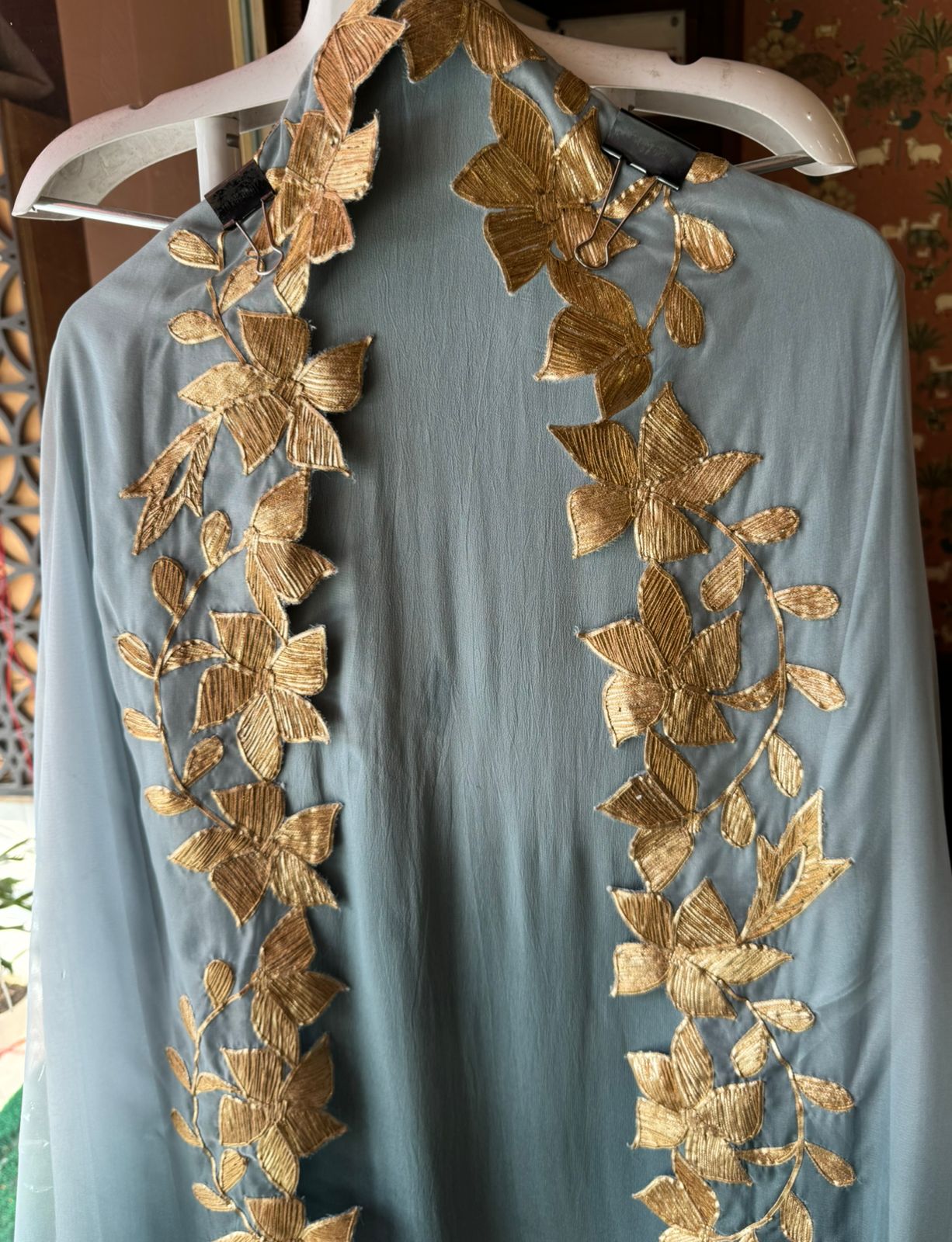 Pure Georgette unstitched Kurta