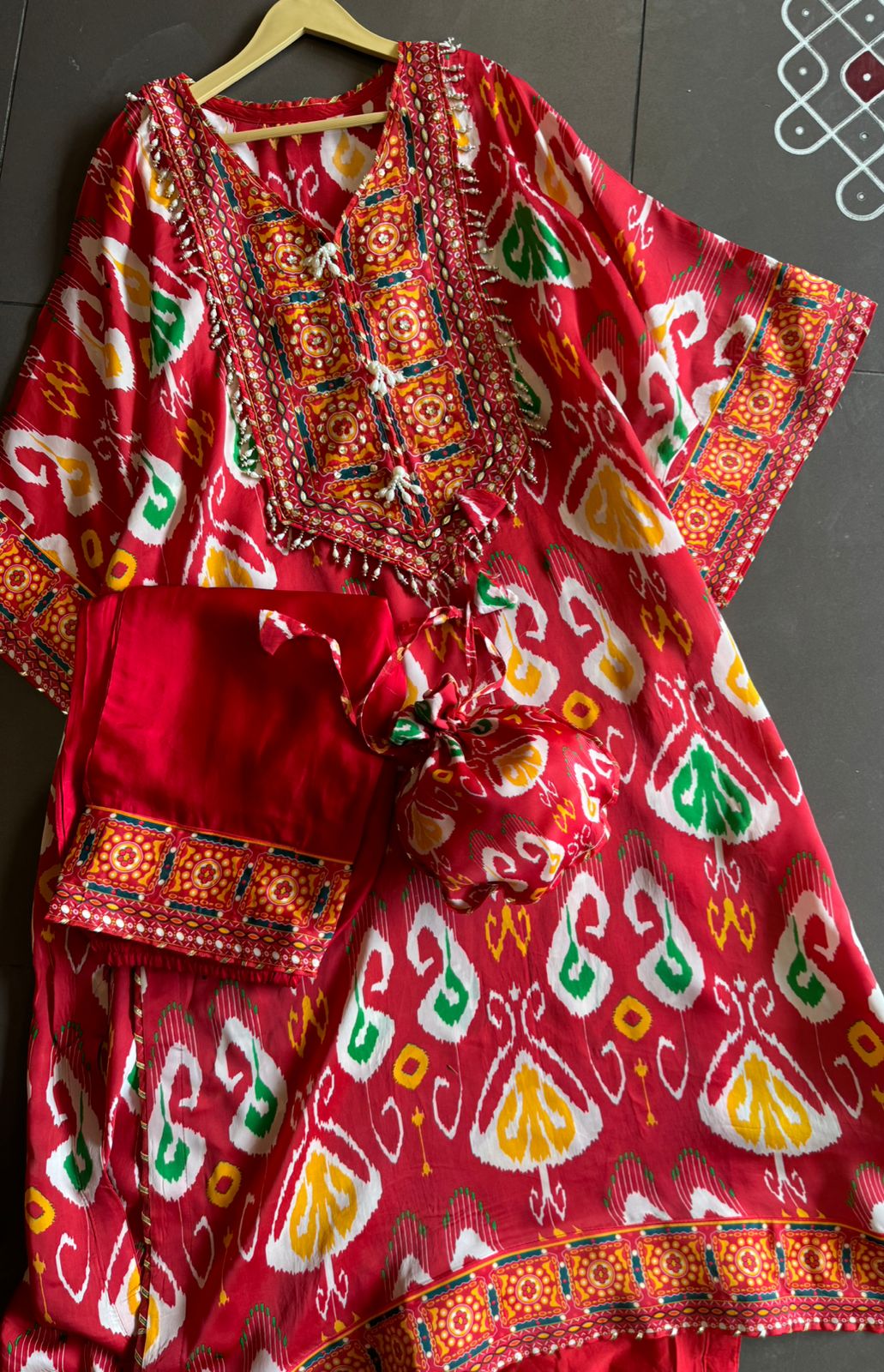 SHOP OUR NEW DESIGN IN STITCHED COLLECTION WITH IKKAT PRINT