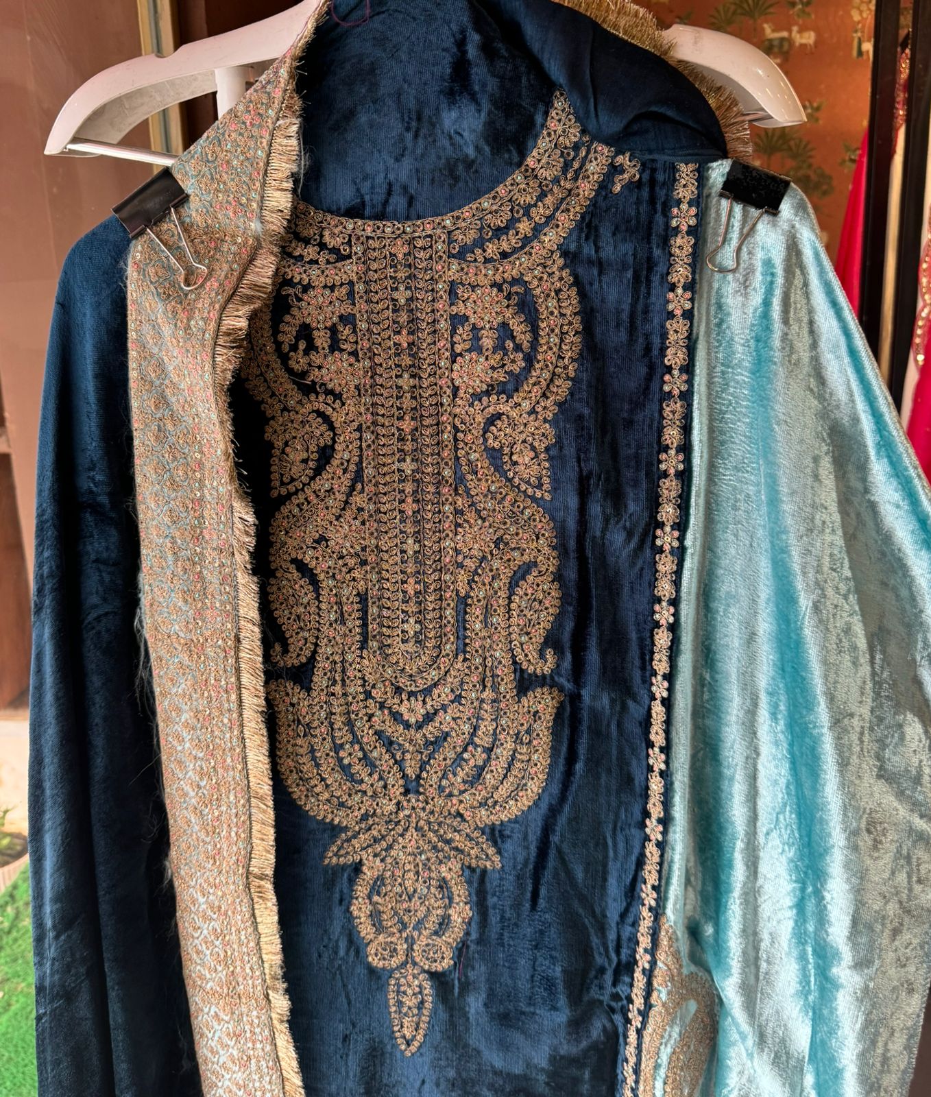 Shop our latest Velvet collection in contrast