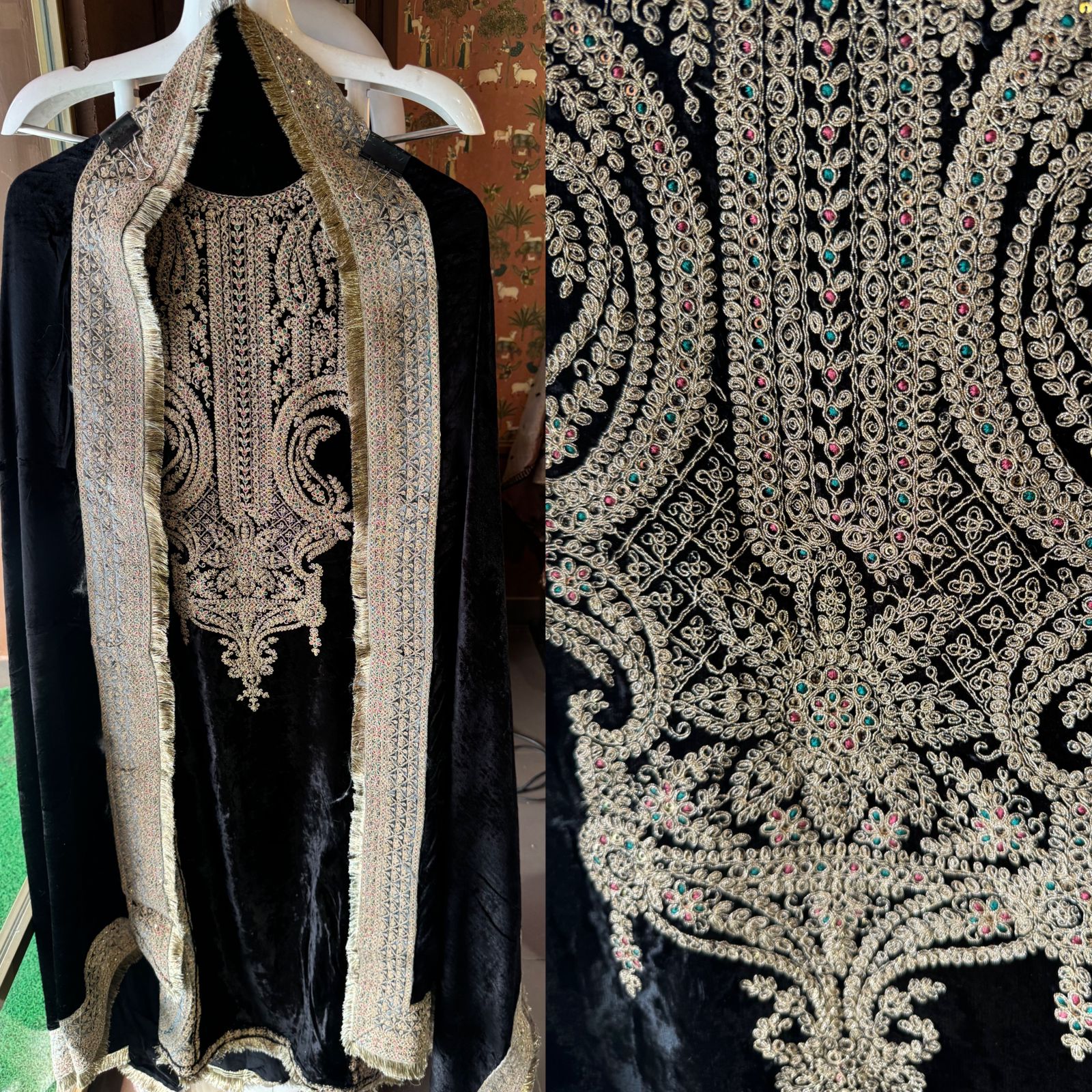 Shop our latest Velvet collection in contrast