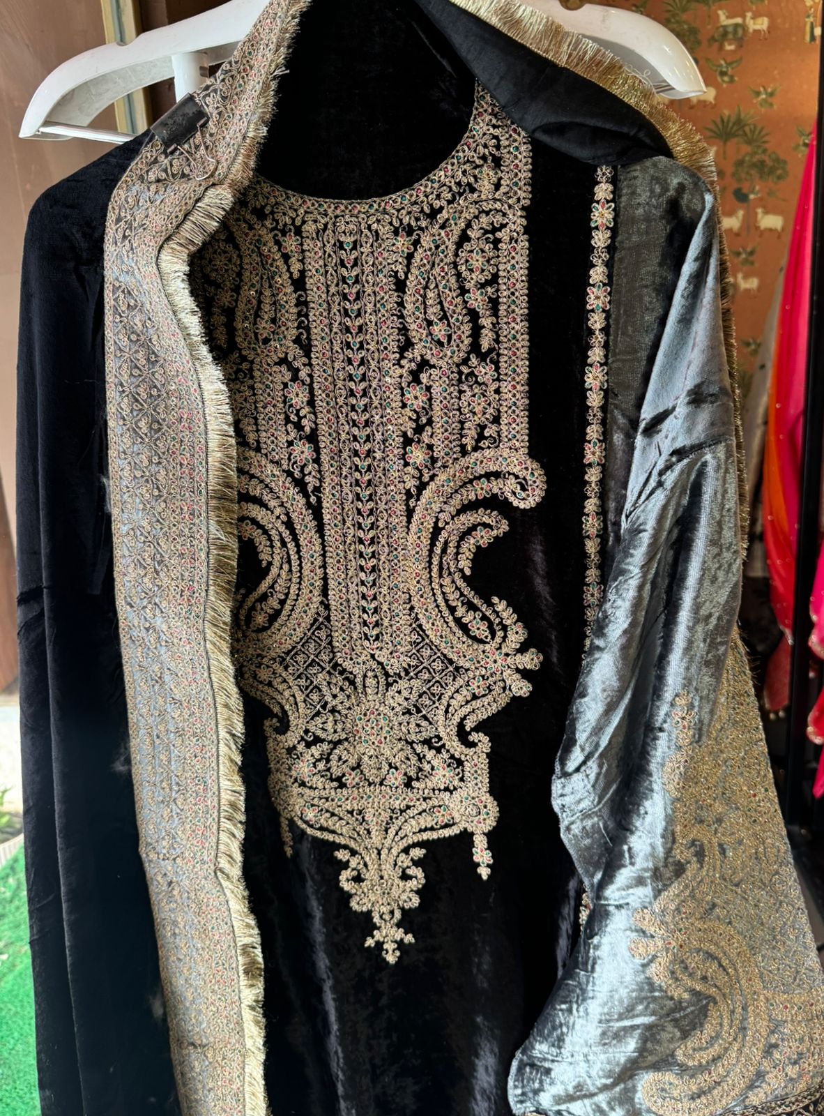 Shop our latest Velvet collection in contrast