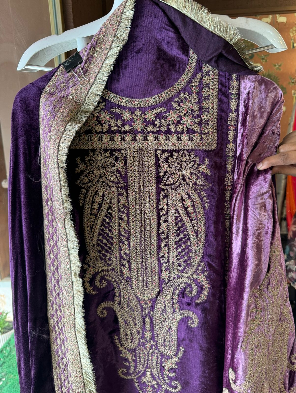 Shop our latest Velvet collection in contrast