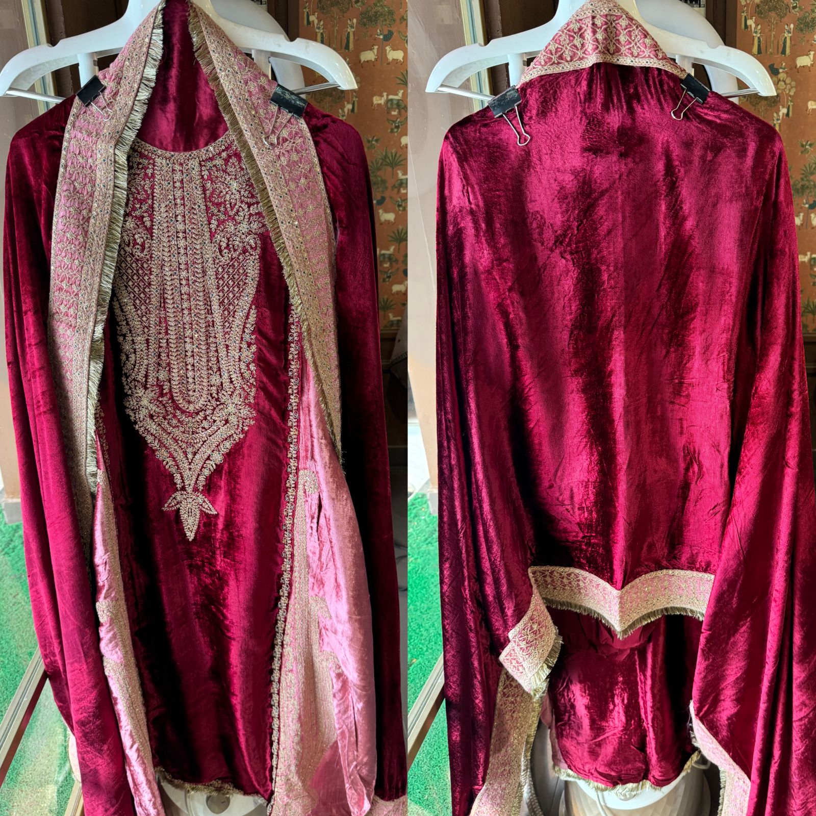 Shop our latest Velvet collection in contrast