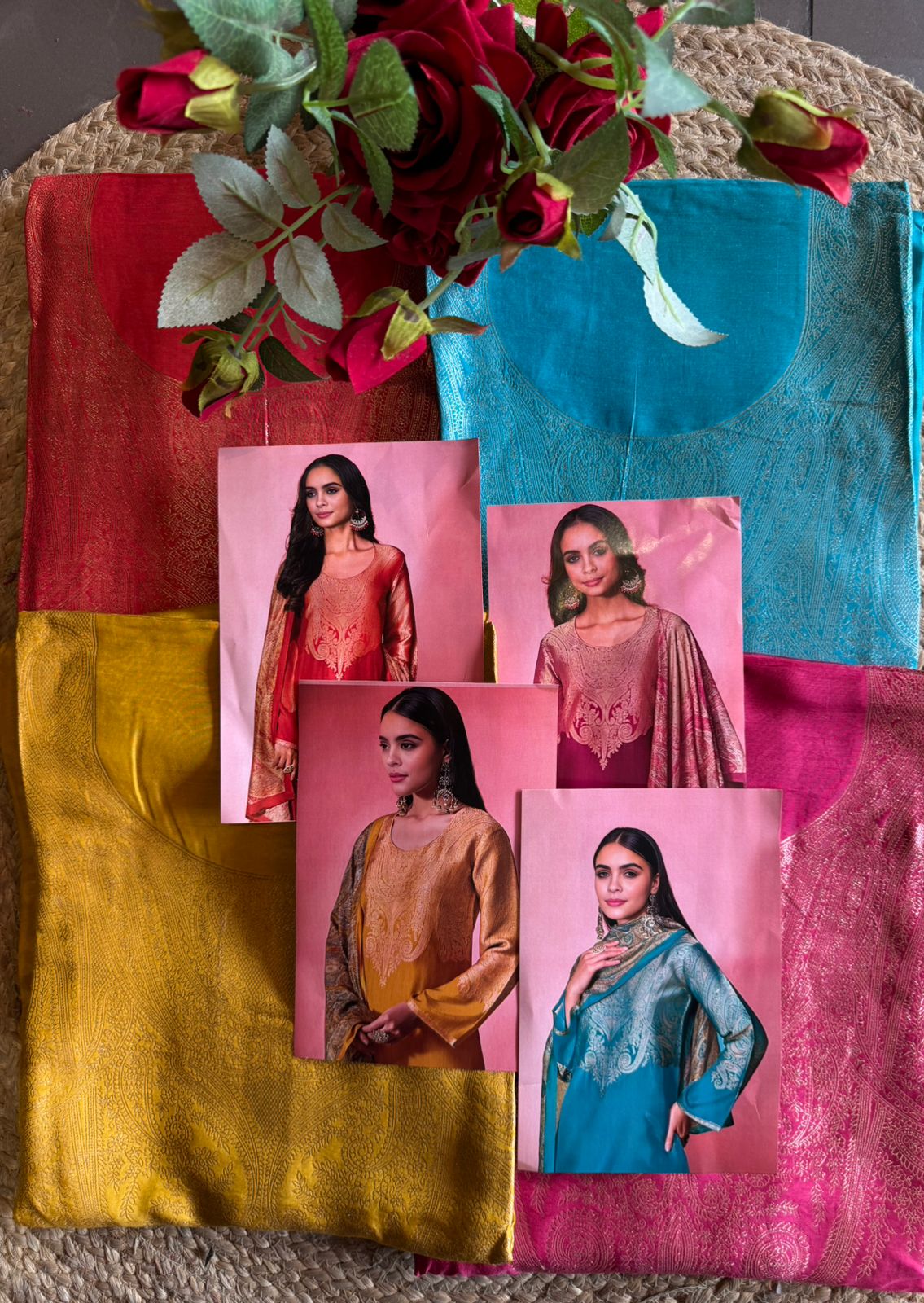 Pure Modal Muslin silk weaving Suits