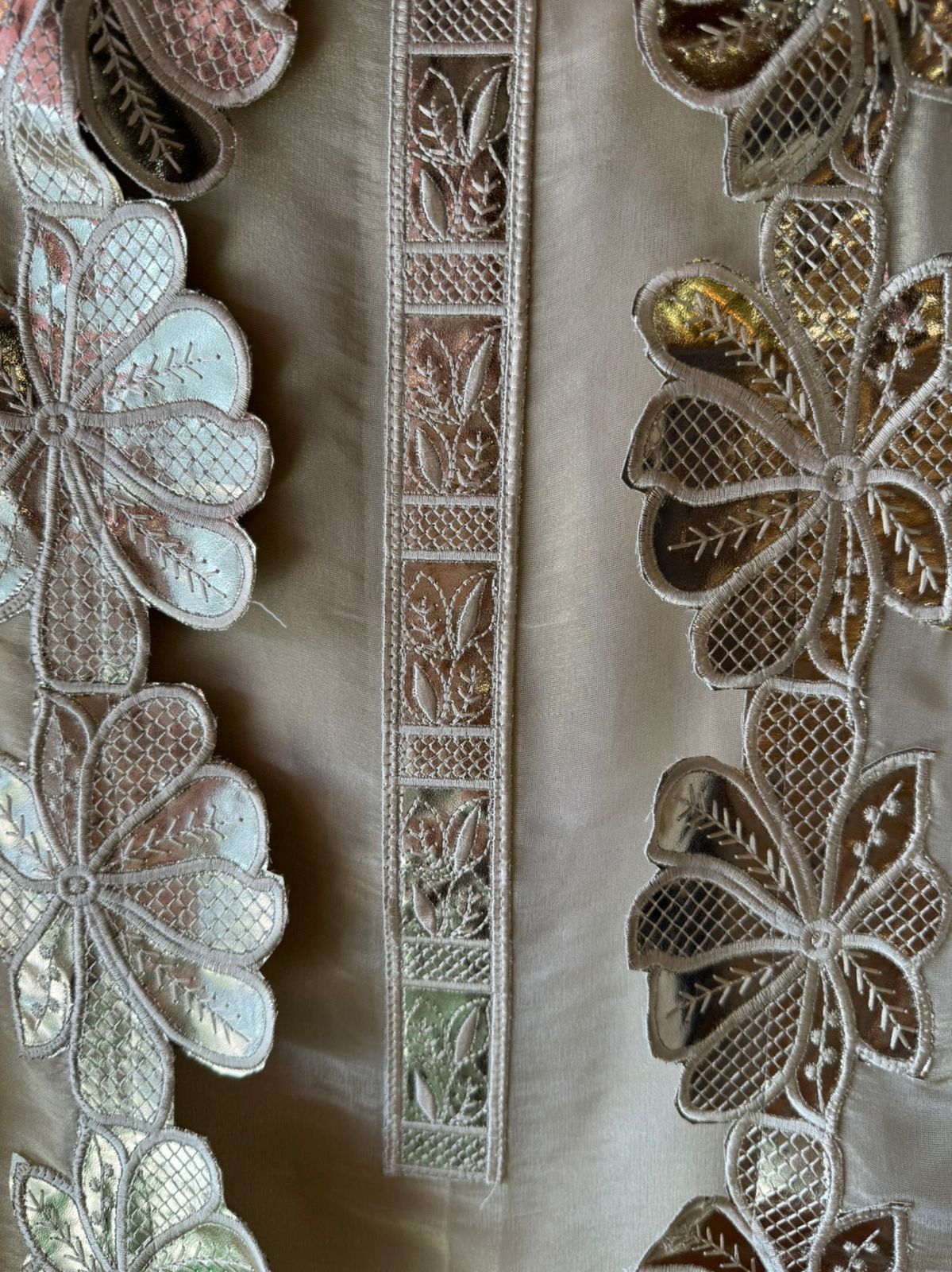 Soft tissue unstitched full size shirt