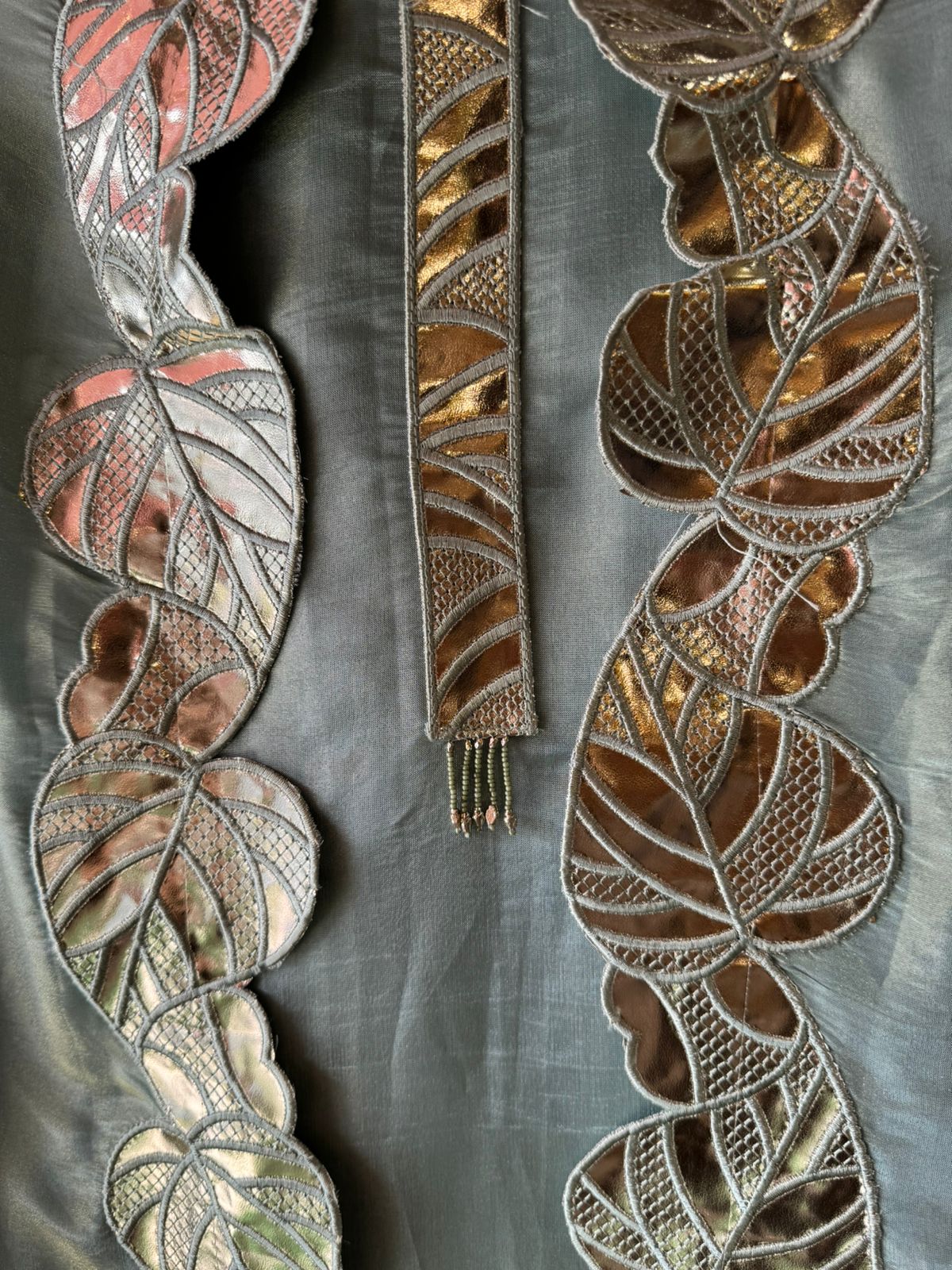 Soft tissue unstitched full size shirt