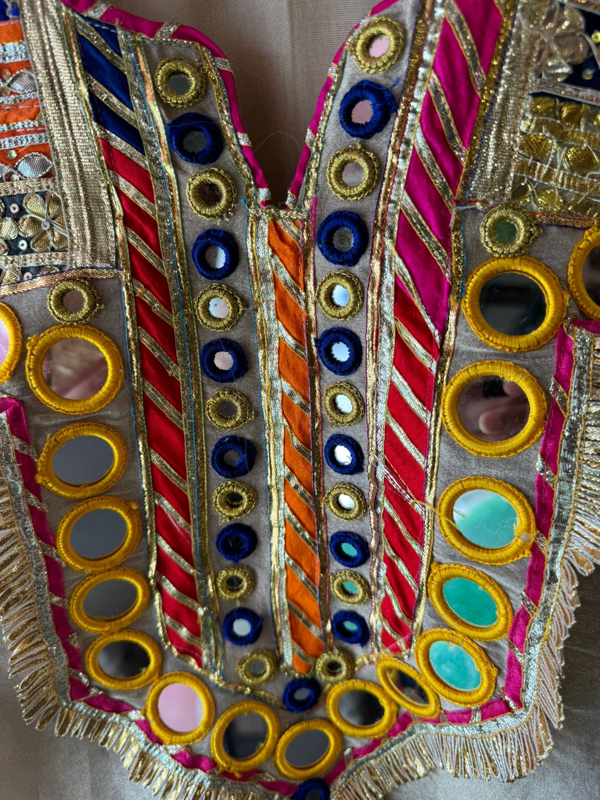 Pure shimmer tissue silk chogha