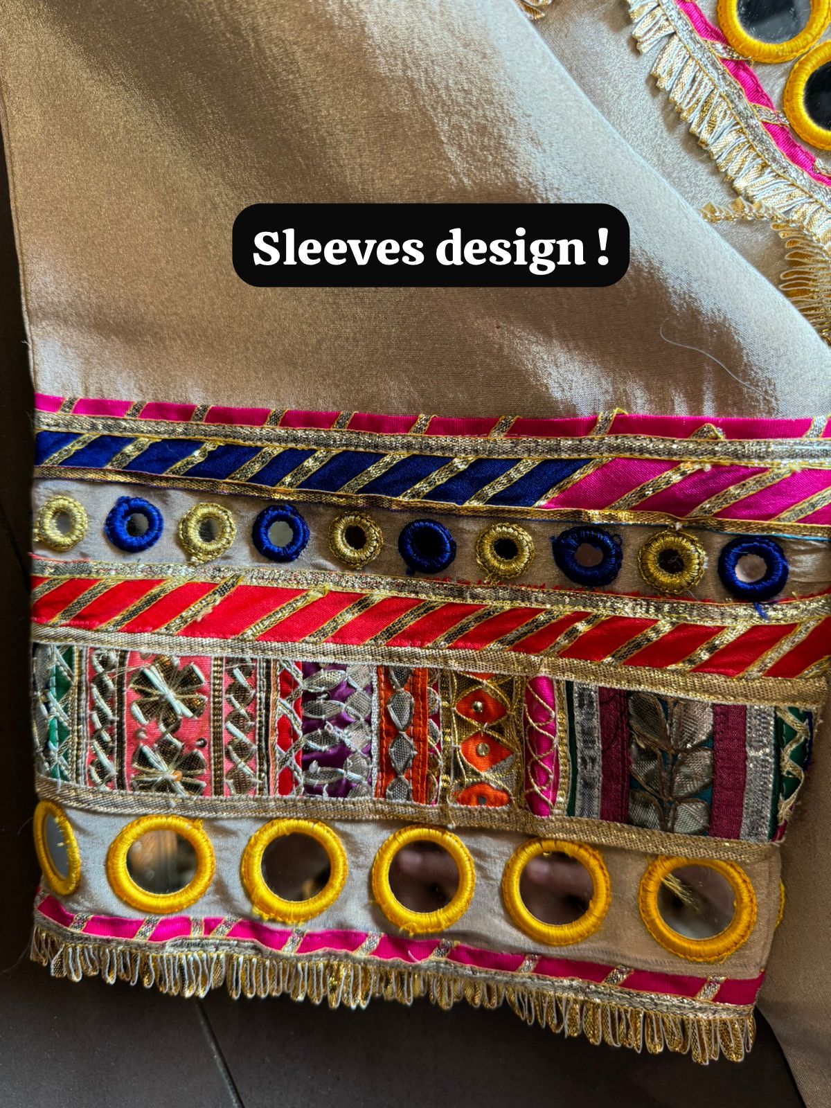 Pure shimmer tissue silk chogha