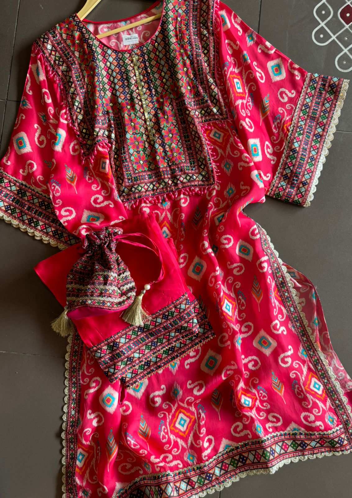 SHOP OUR NEW DESIGN IN STITCHED COLLECTION WITH IKKAT PRINT