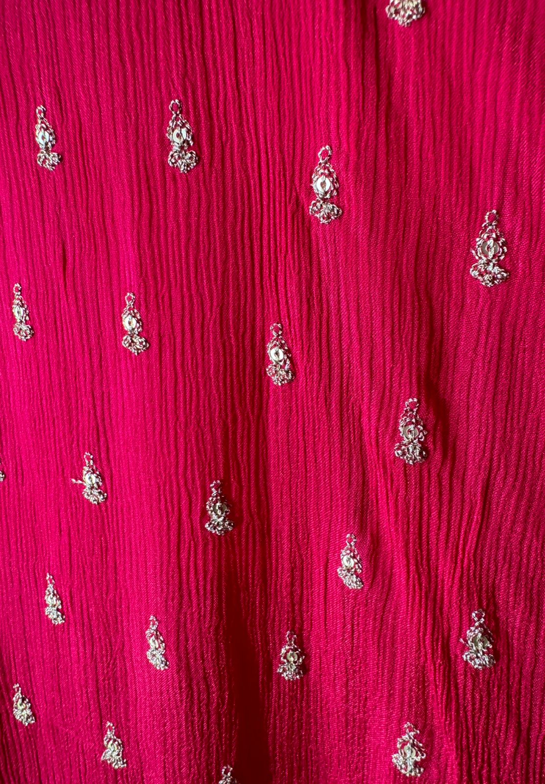 Pure chinon Unstitched kurta