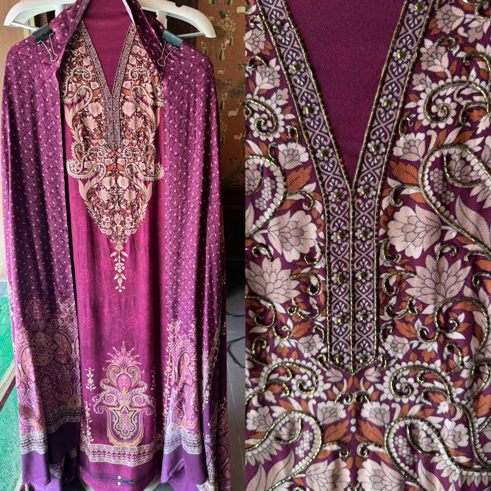 Shop our Pashmina Pakistani printed collection