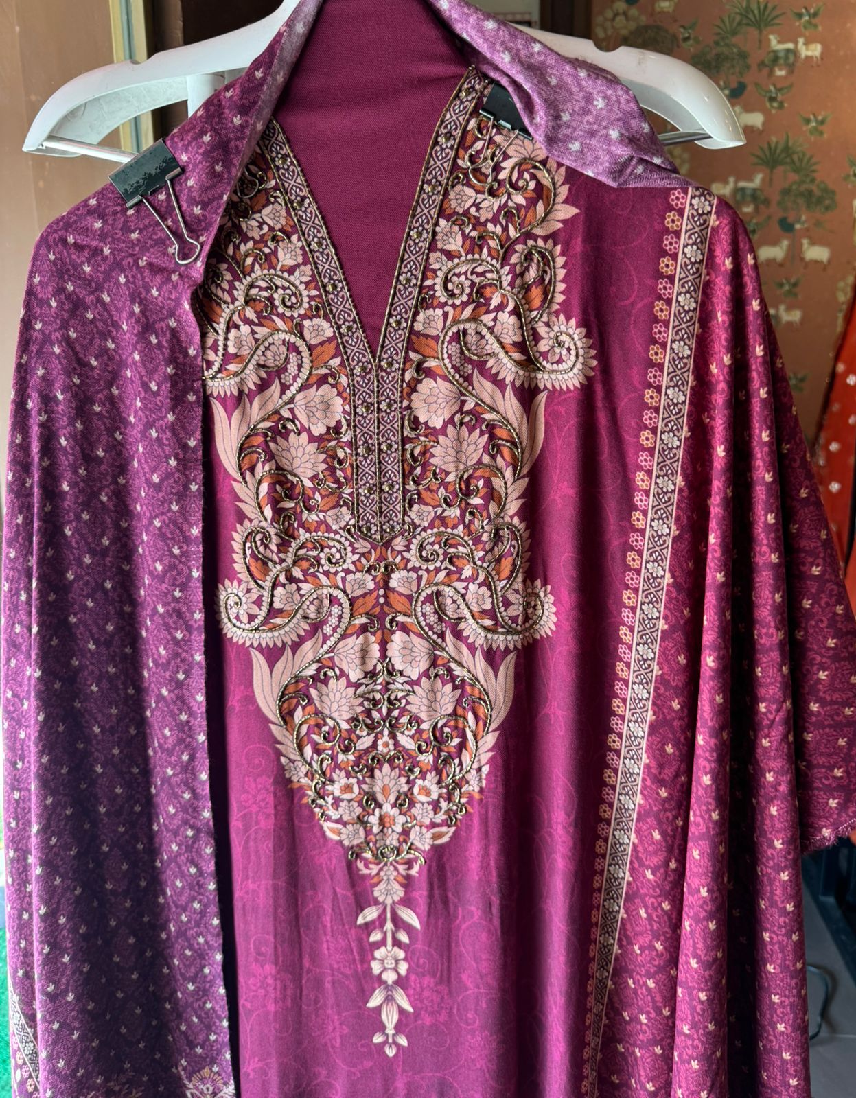 Shop our Pashmina Pakistani printed collection