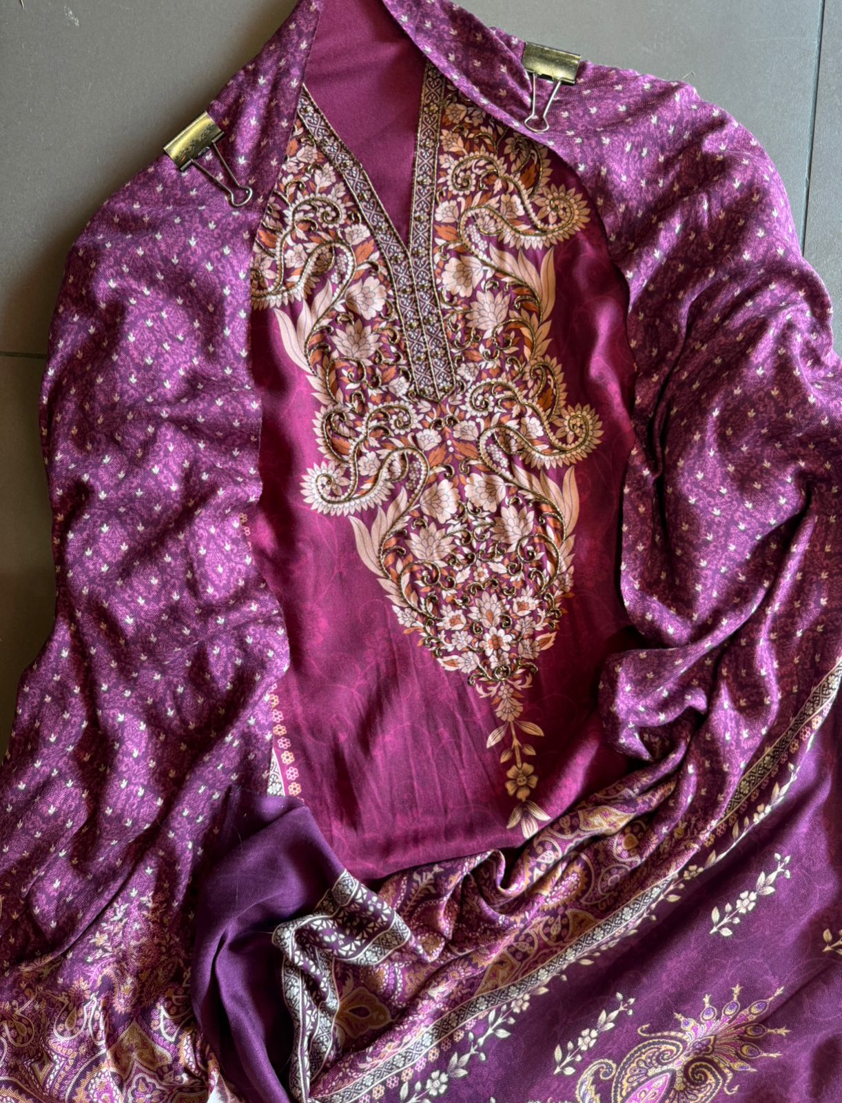 Shop our Pashmina Pakistani printed collection