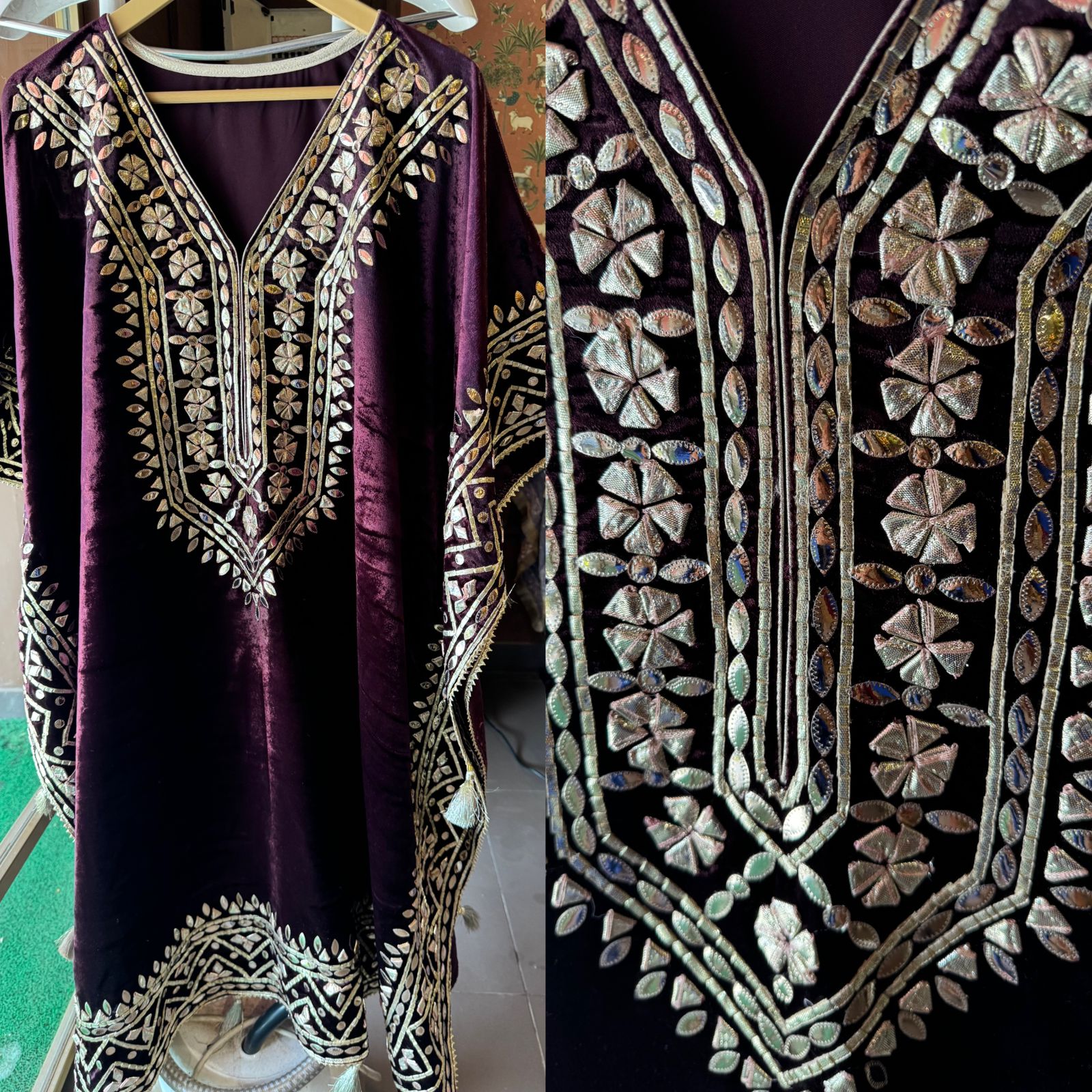 Shop Our Latest launch of Velvet kaaftan this winter season